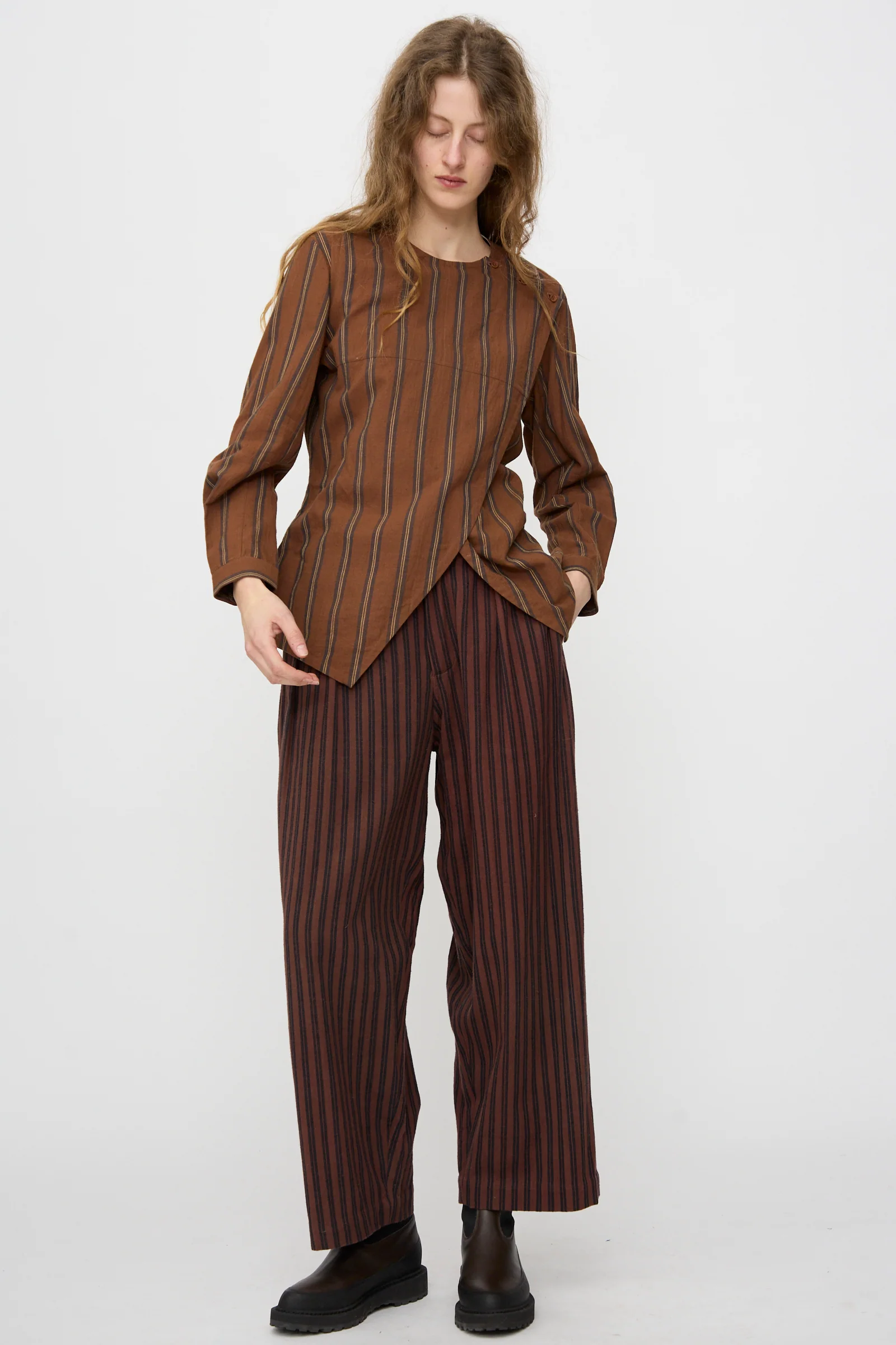 Cotton Rubai Shirt in Filter Coffee - Image 6