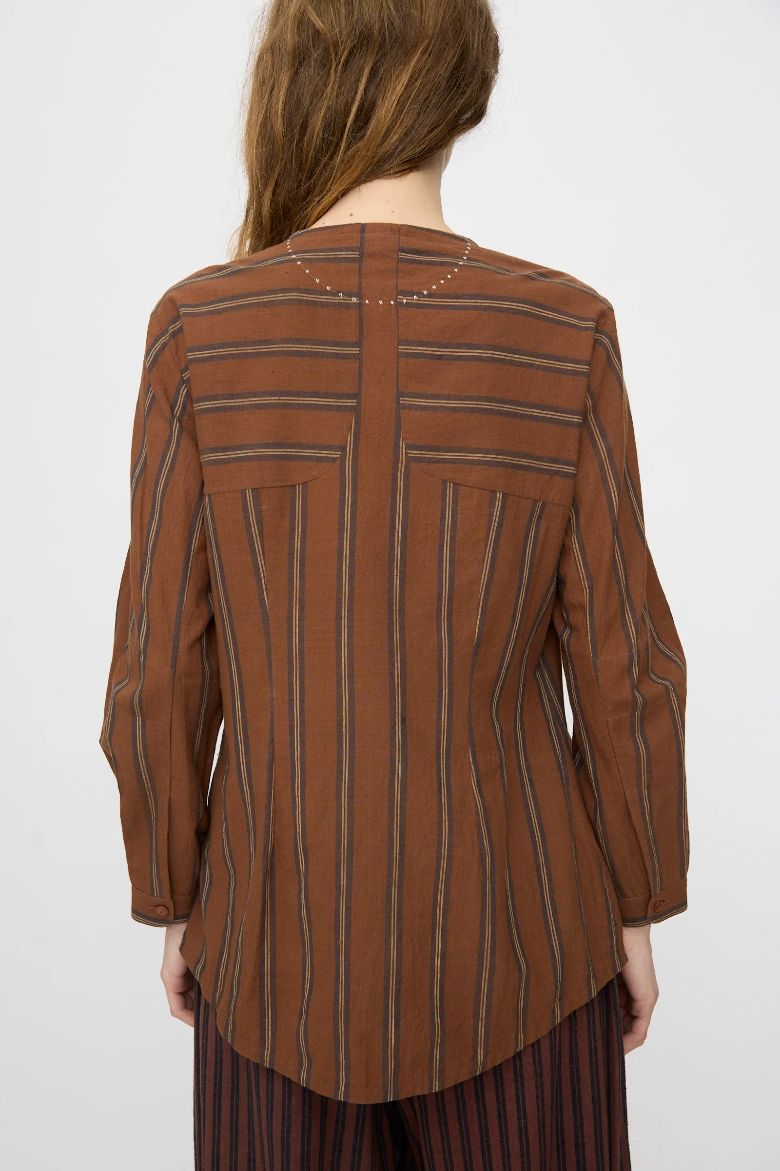 Cotton Rubai Shirt in Filter Coffee - Image 8