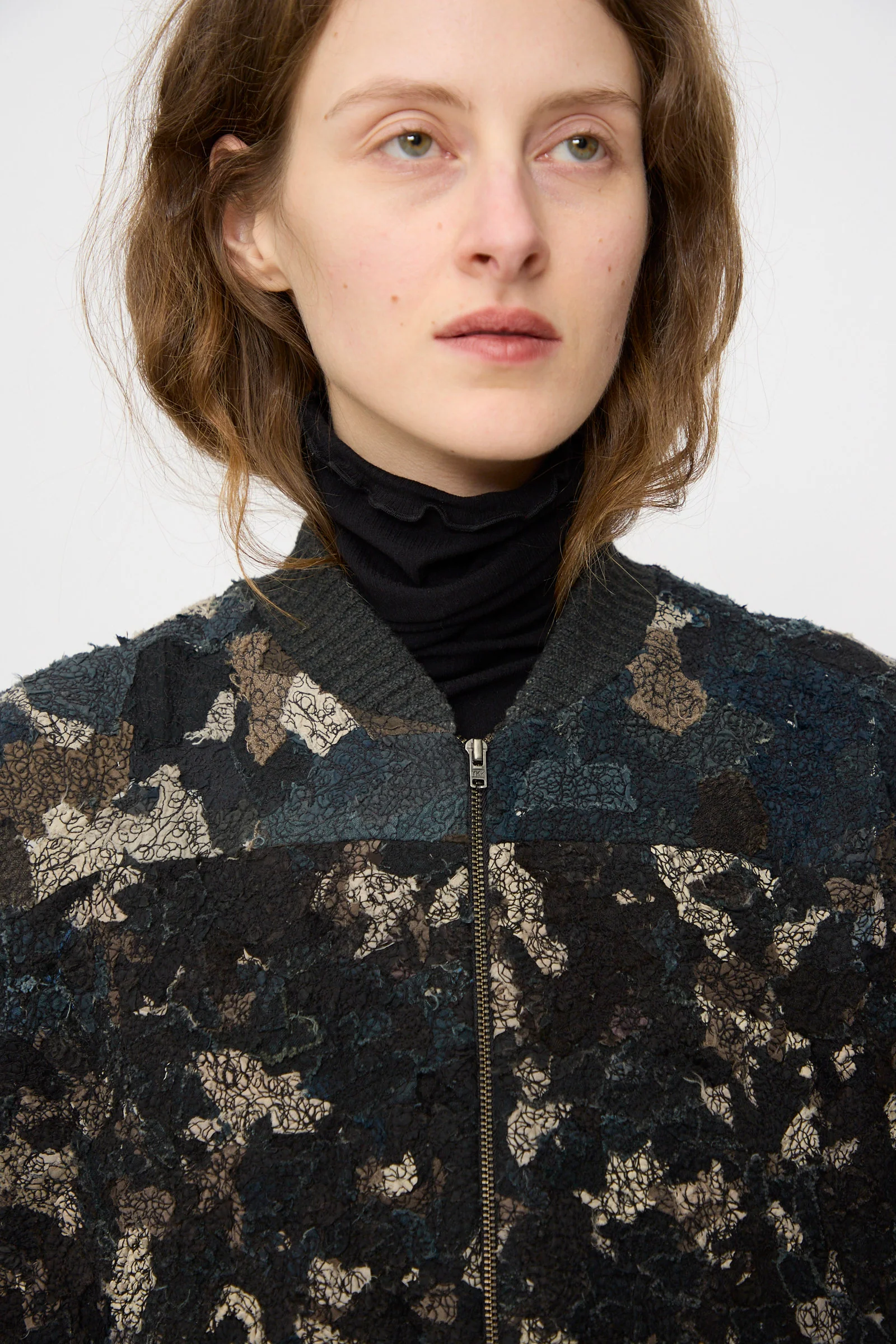 Giacca Chindi Jacket in Shades of Charcoal - Image 3
