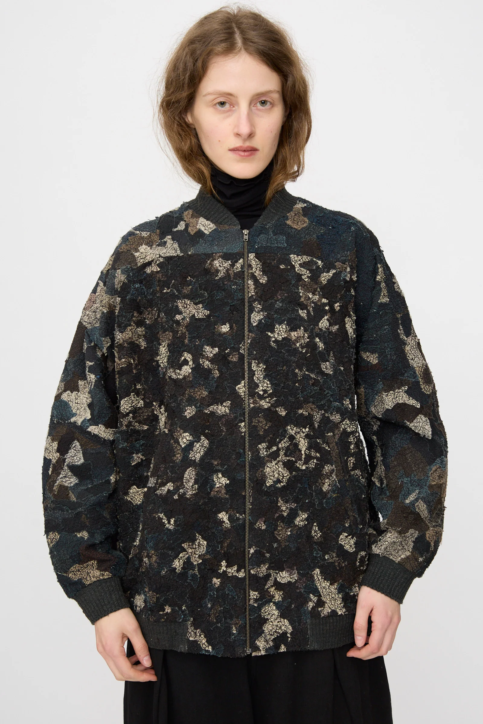 Giacca Chindi Jacket in Shades of Charcoal - Image 5