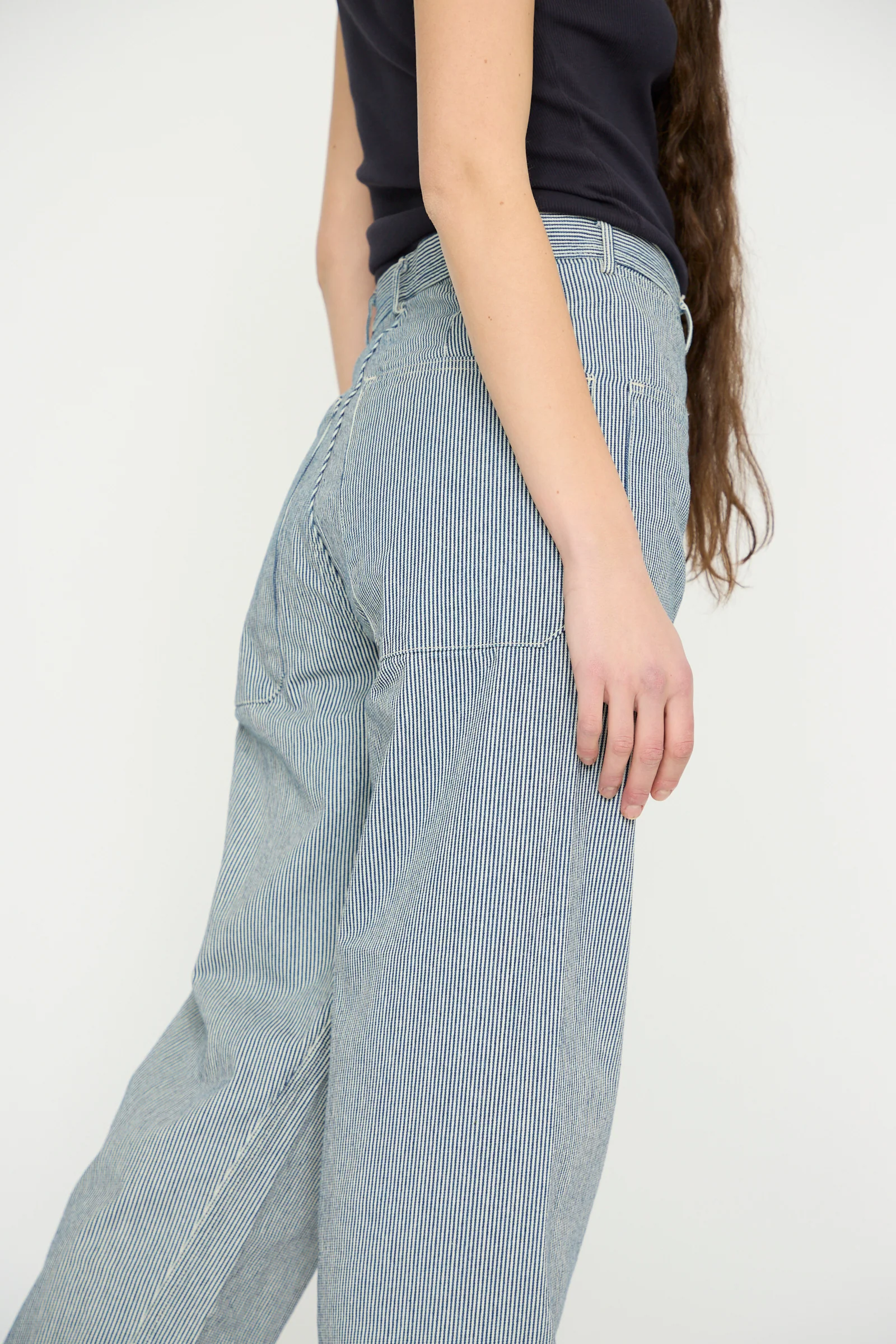 Brancusi Pant in Engineer Stripe - Image 4