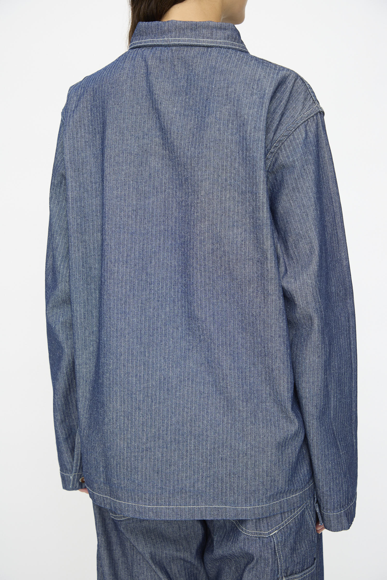 Henri Jacket in HBT Denim - Image 6