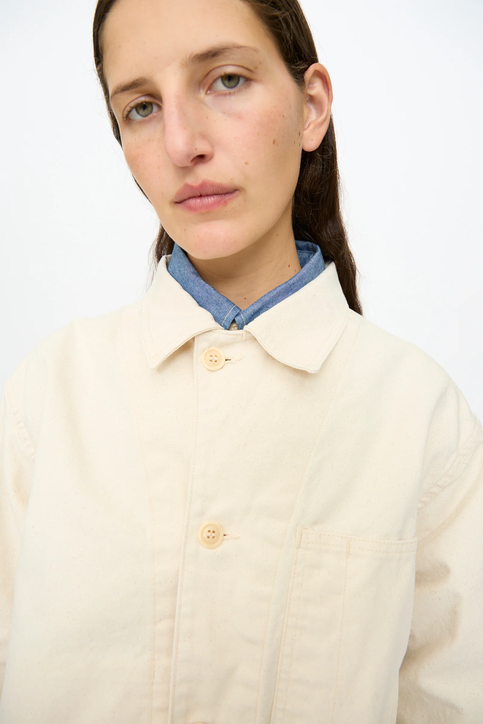 Henri Jacket in Natural - Image 3