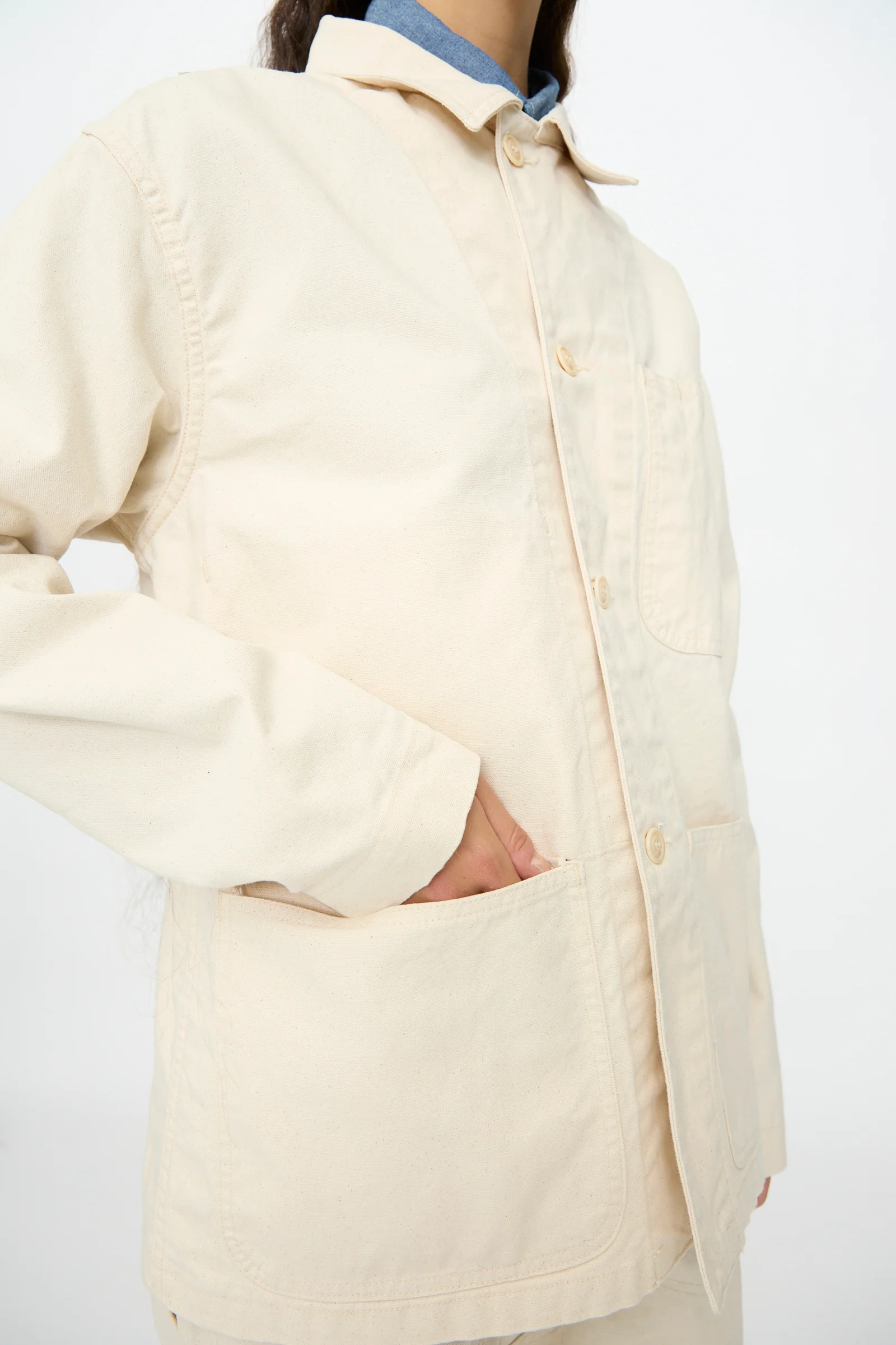 Henri Jacket in Natural - Image 4