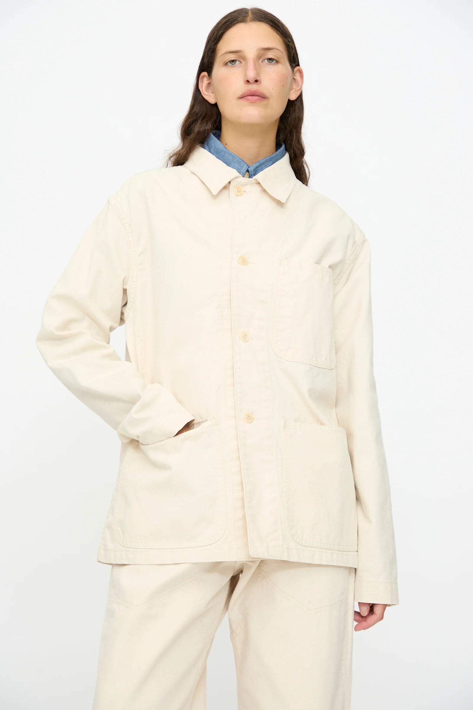 Henri Jacket in Natural - Image 5