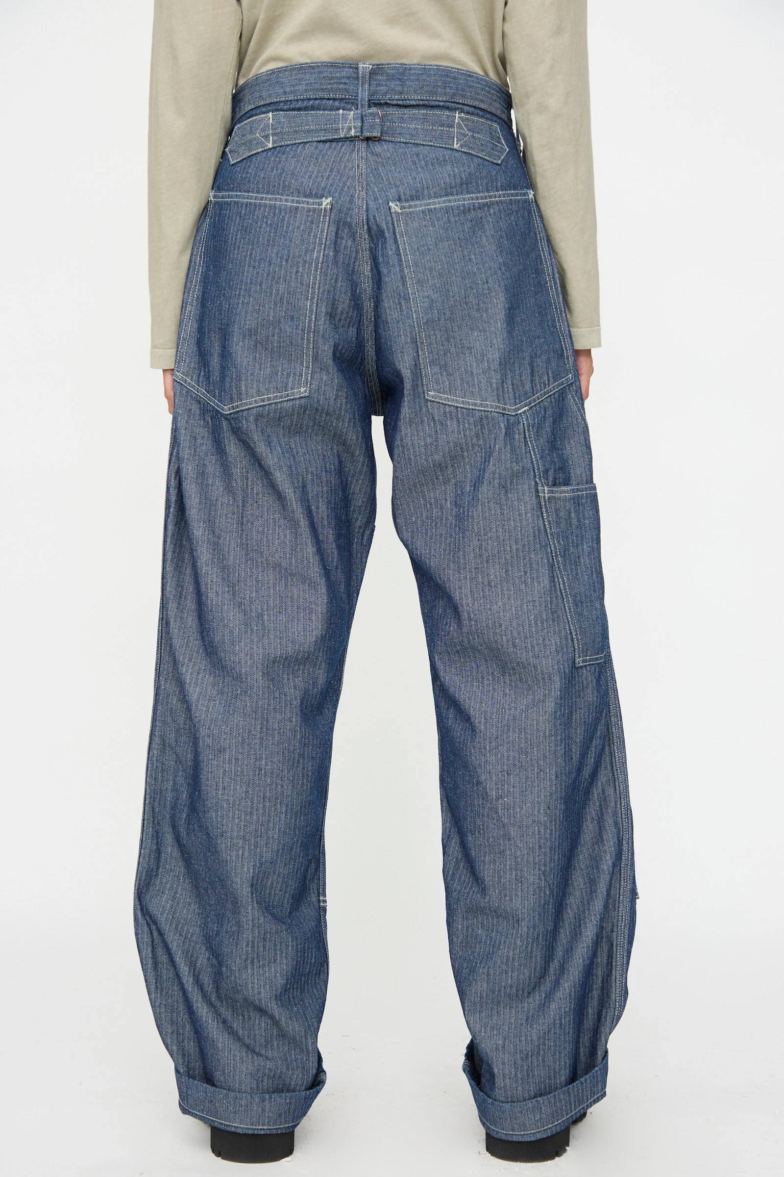 Henri Pant in HBT Denim - Image 6