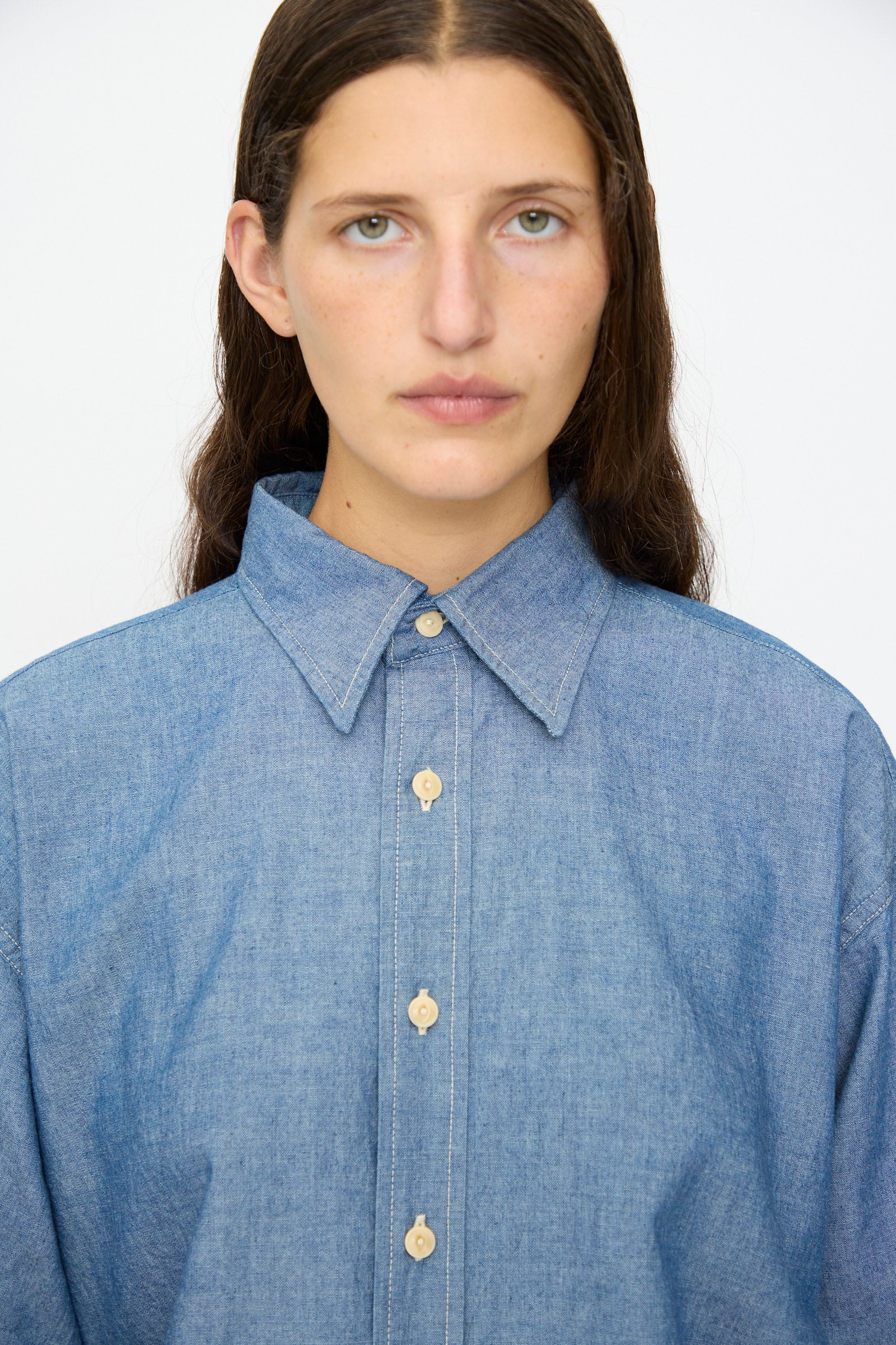 Largo Shirt in Chambray - Image 3
