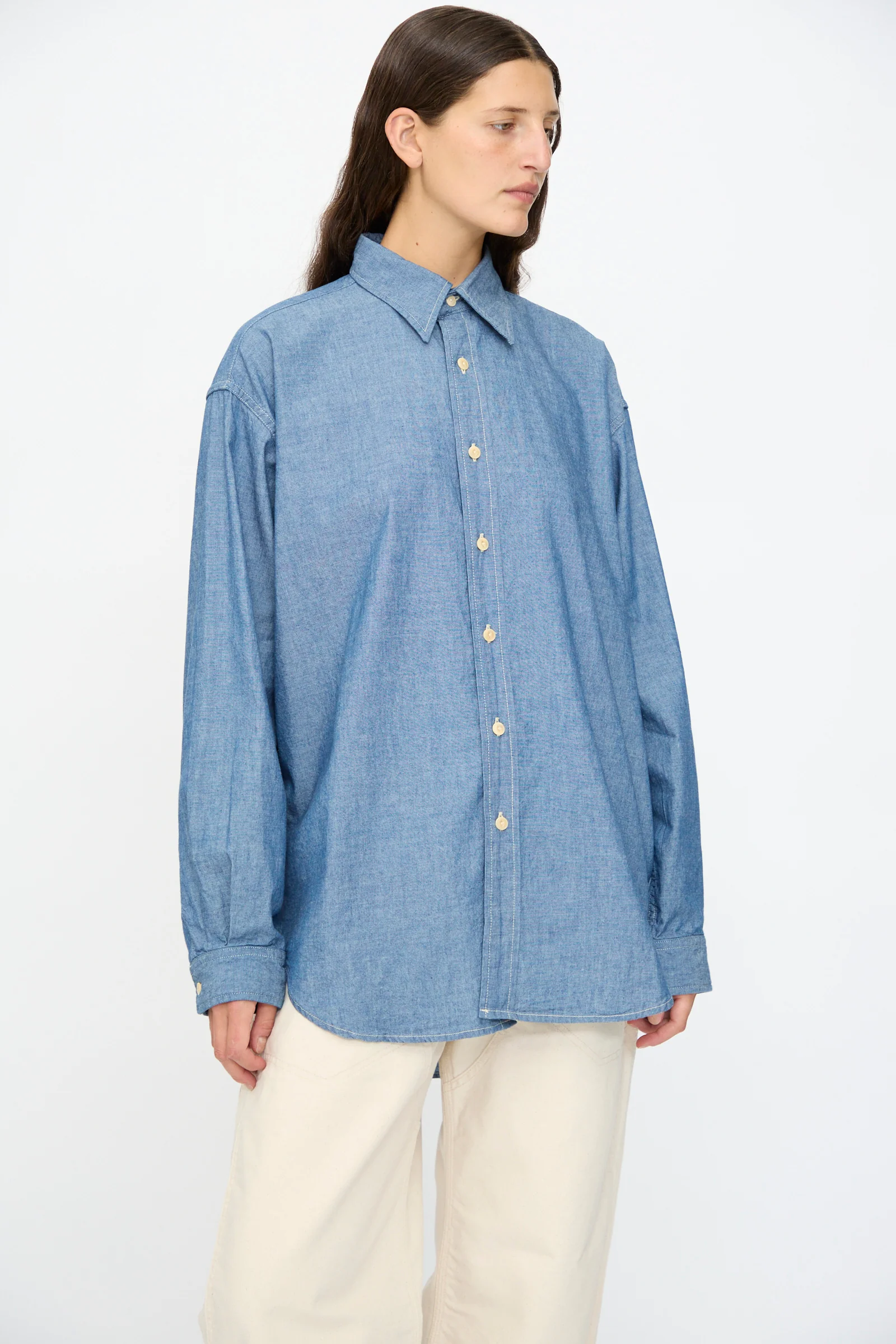 Largo Shirt in Chambray - Image 4