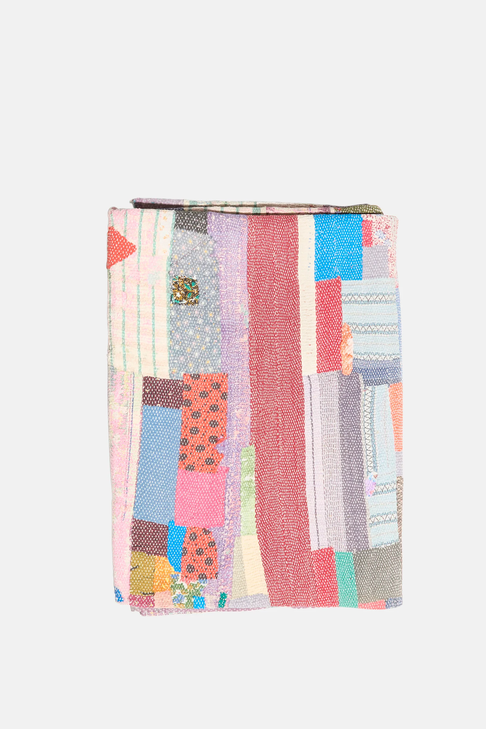 One of a Kind Vintage Kantha Quilt I - Image 3