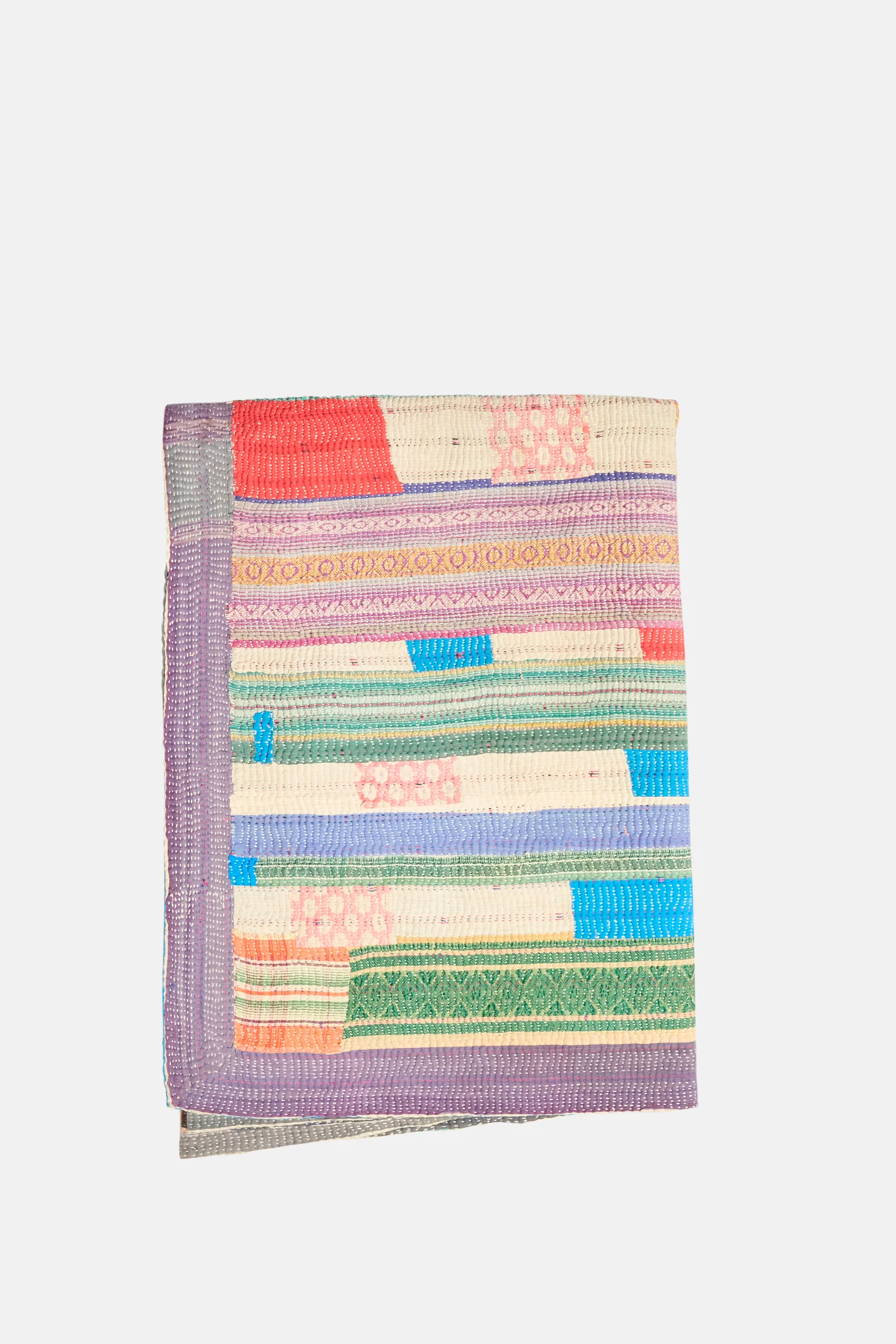One of a Kind Vintage Kantha Quilt II - Image 2