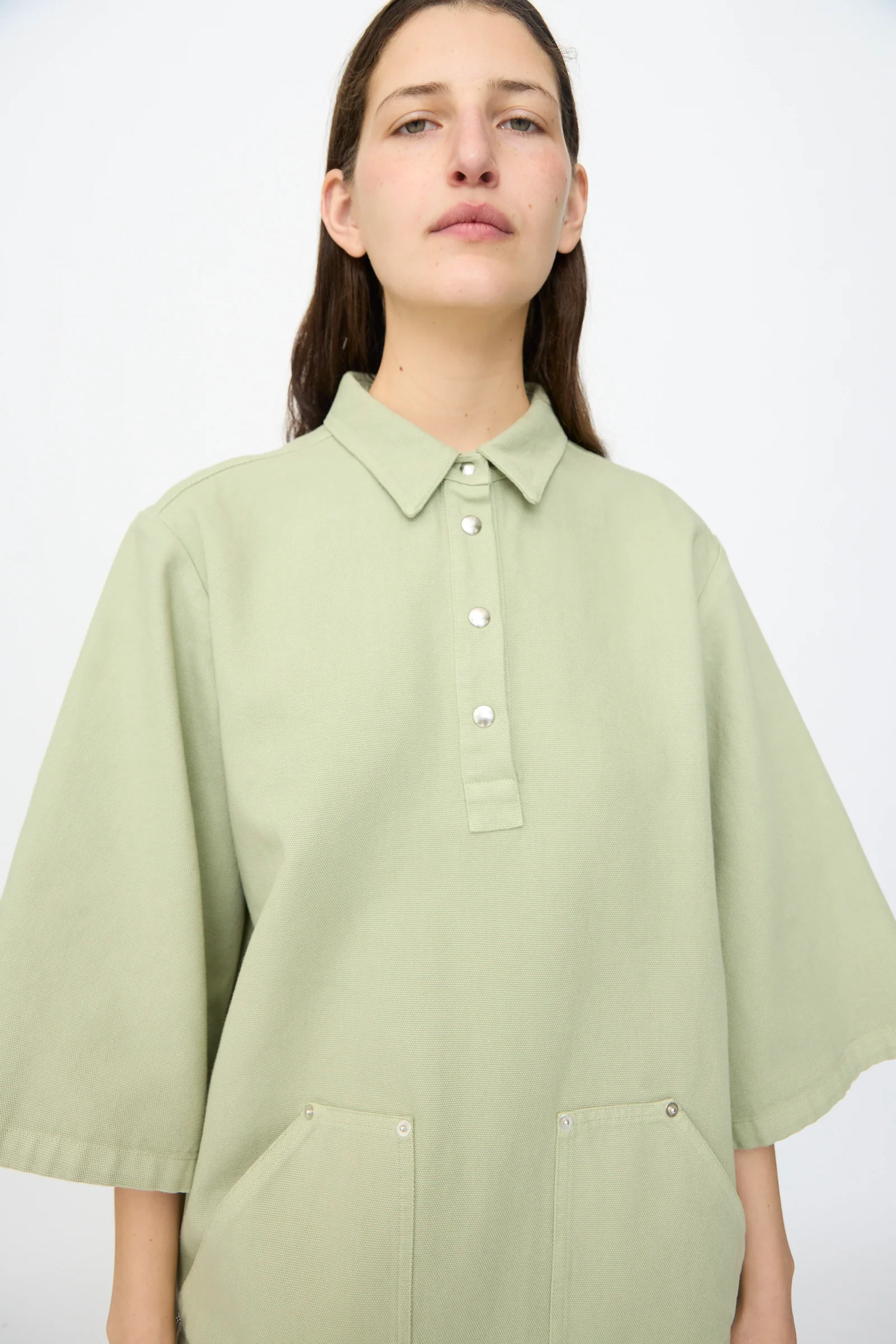 Joyeux Dress in Sage - Image 3