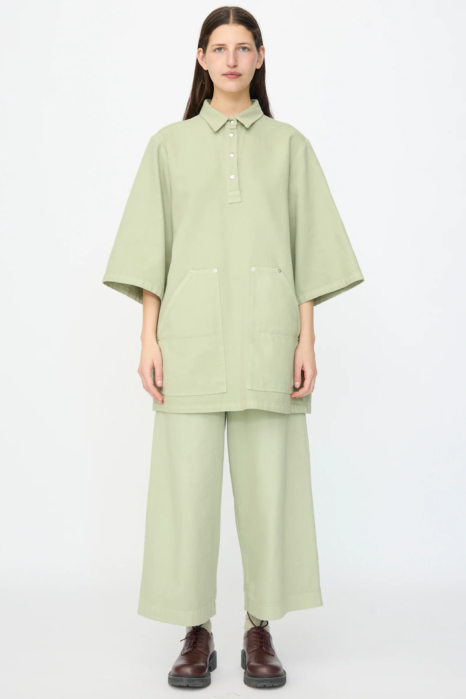 Joyeux Dress in Sage - Image 5