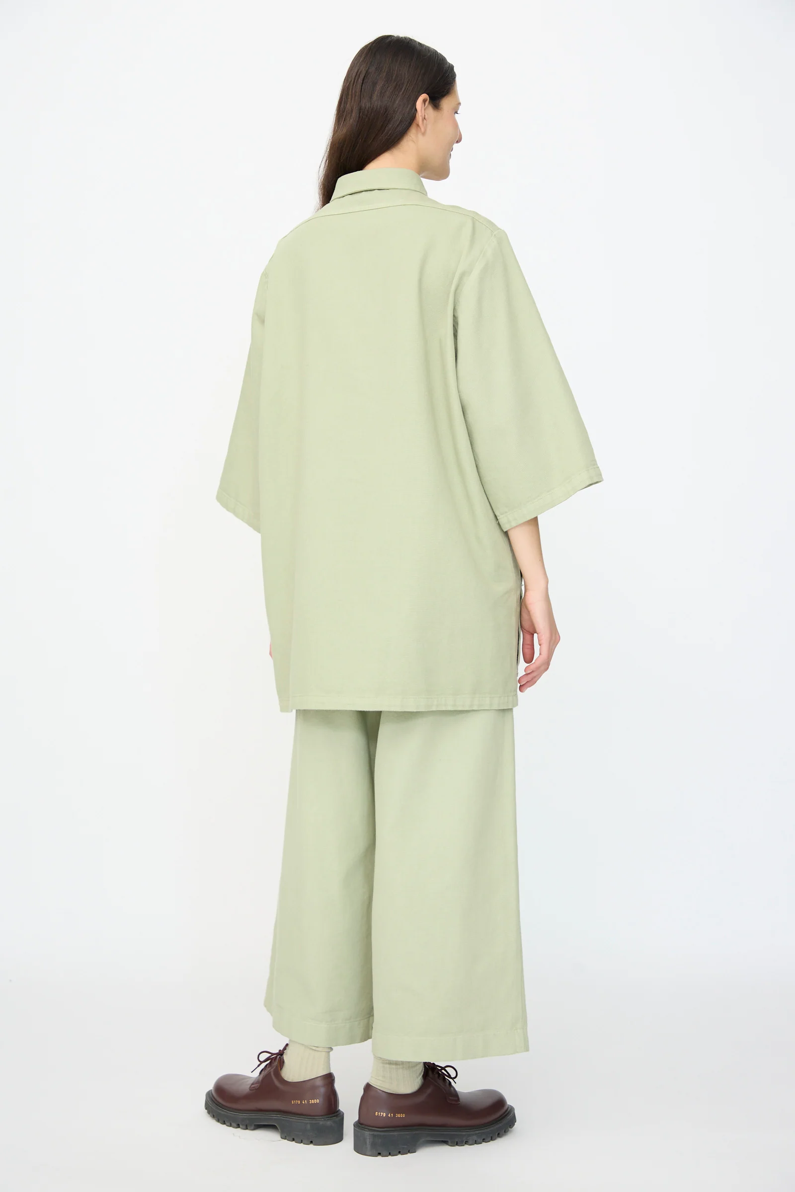 Joyeux Dress in Sage - Image 8