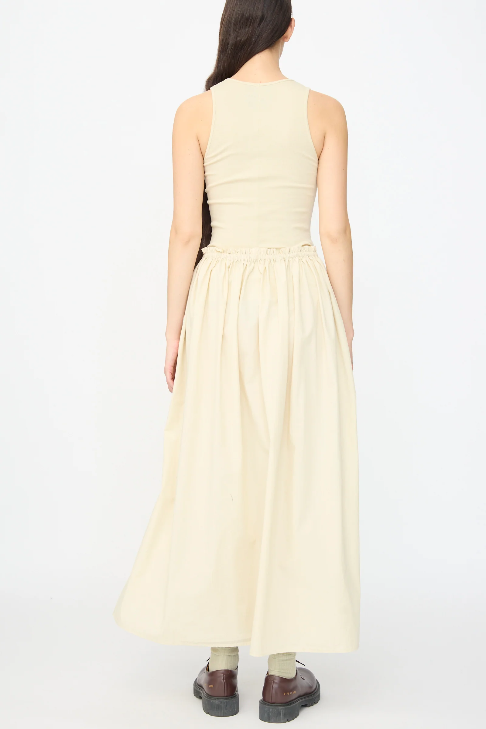 Tank Dress in Sand - Image 8