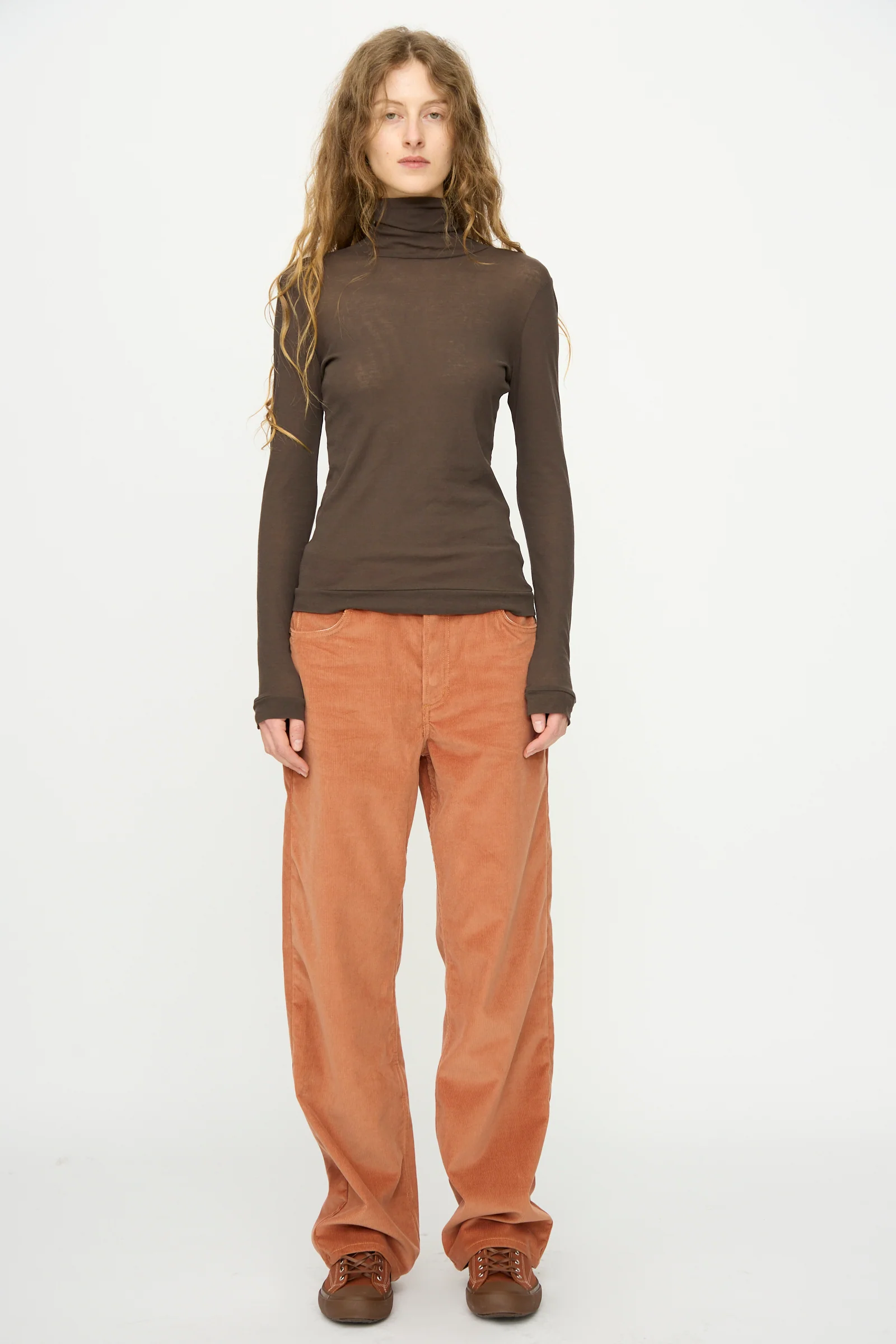 Bec Jean in Peach Tile - Image 4