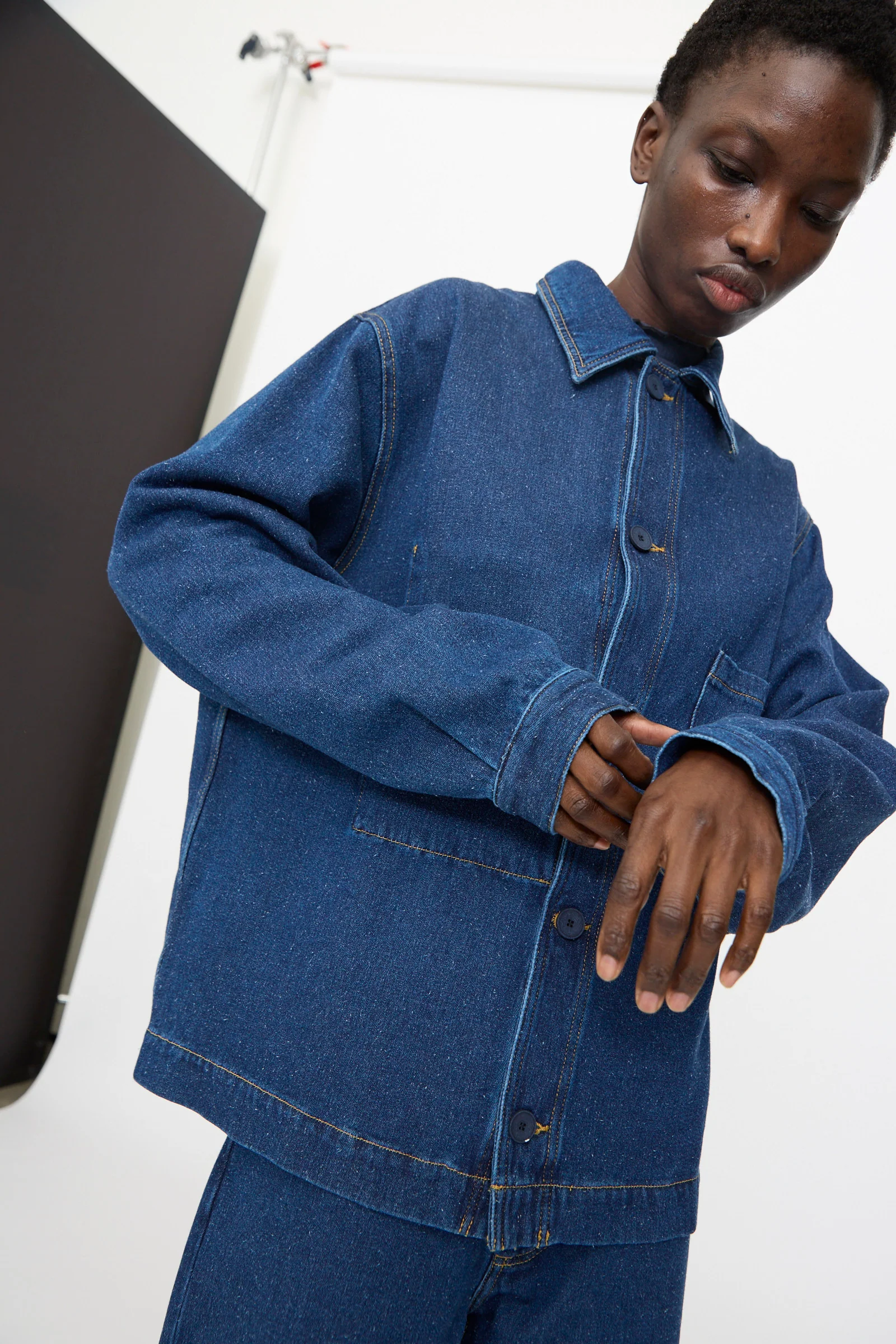 Altru Jacket in Indigo Blue