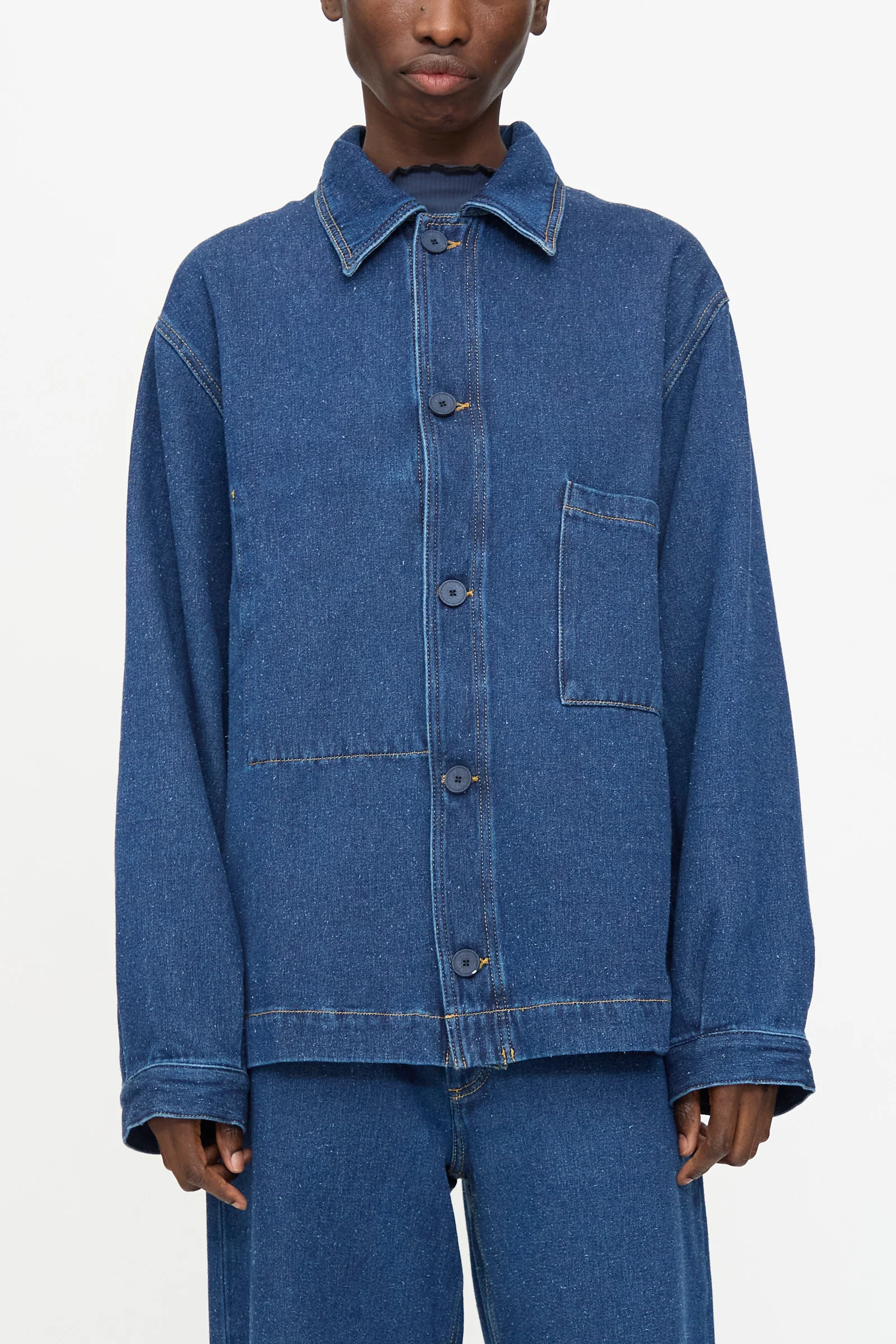 Altru Jacket in Indigo Blue - Image 3