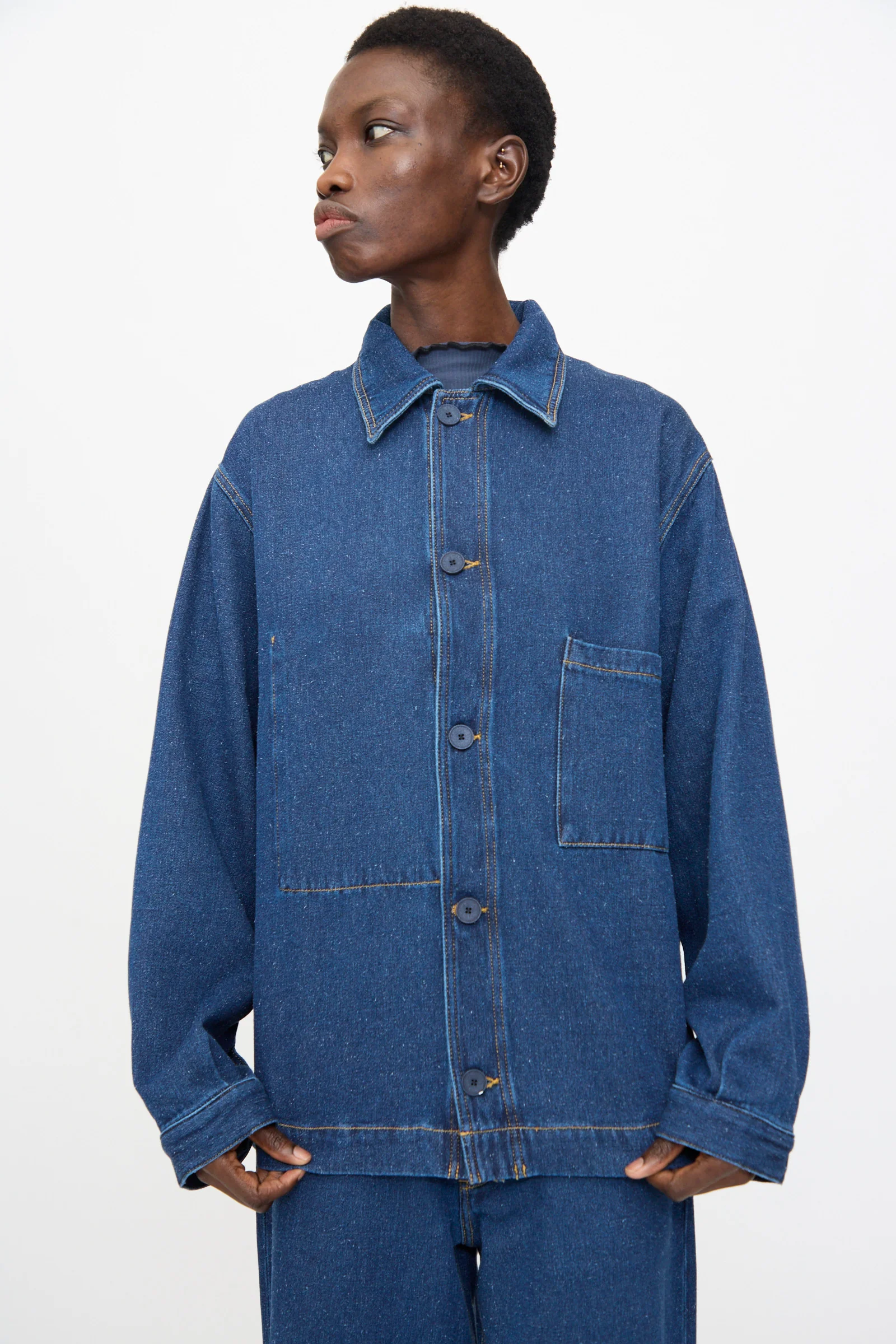 Altru Jacket in Indigo Blue - Image 4