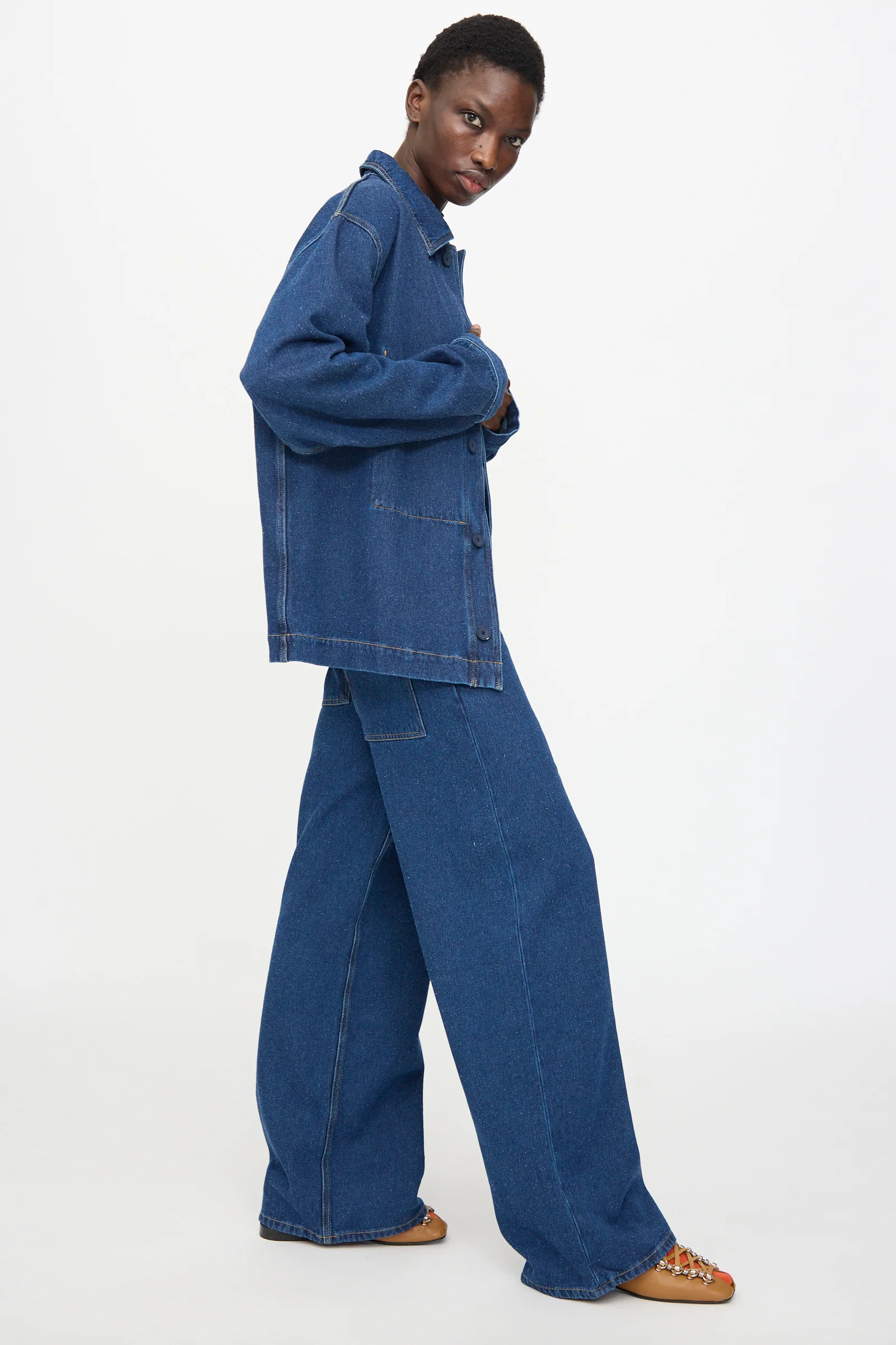 Altru Jacket in Indigo Blue - Image 5