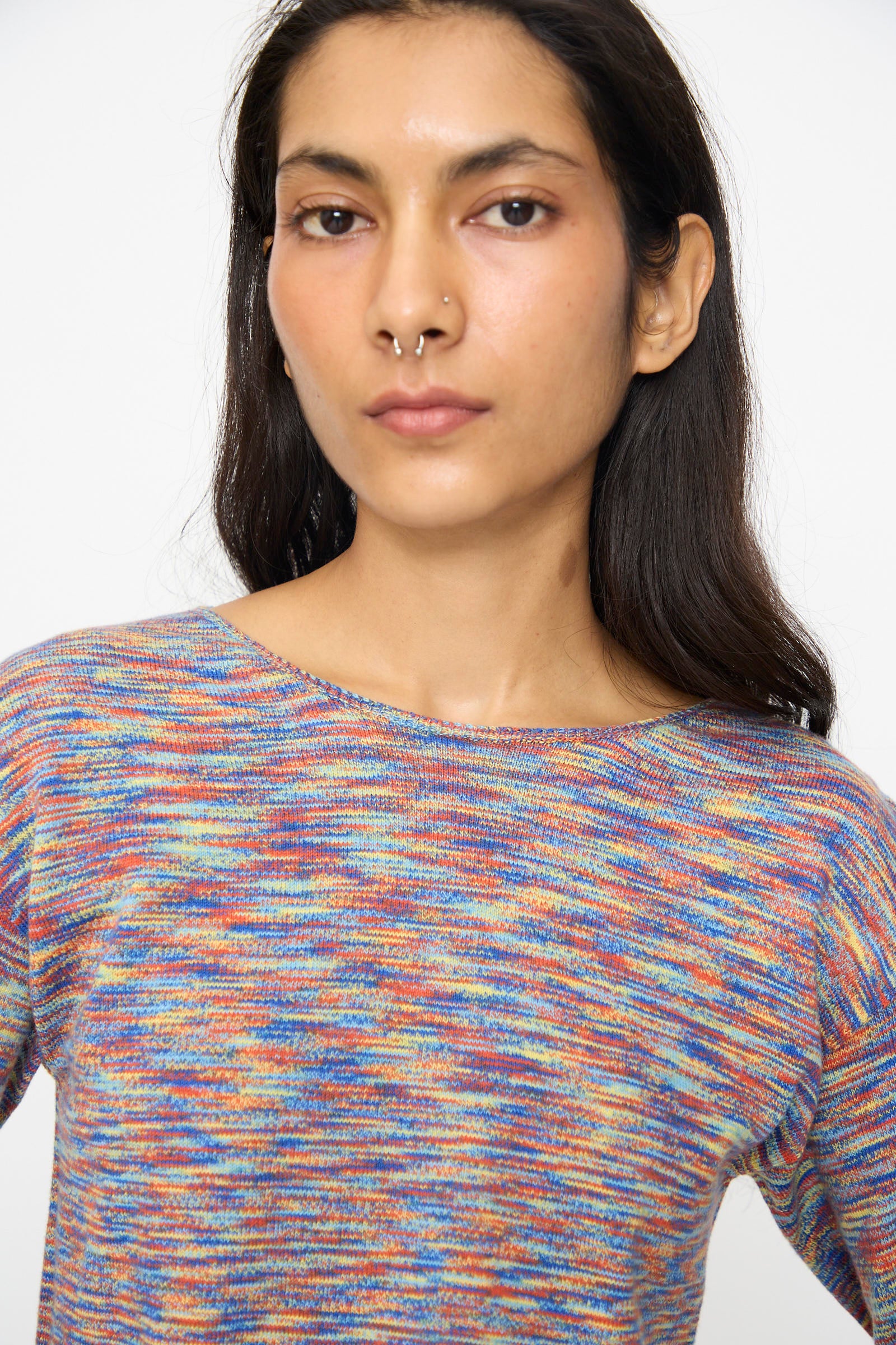 Flute Long Sleeve in Multicolored - Image 3
