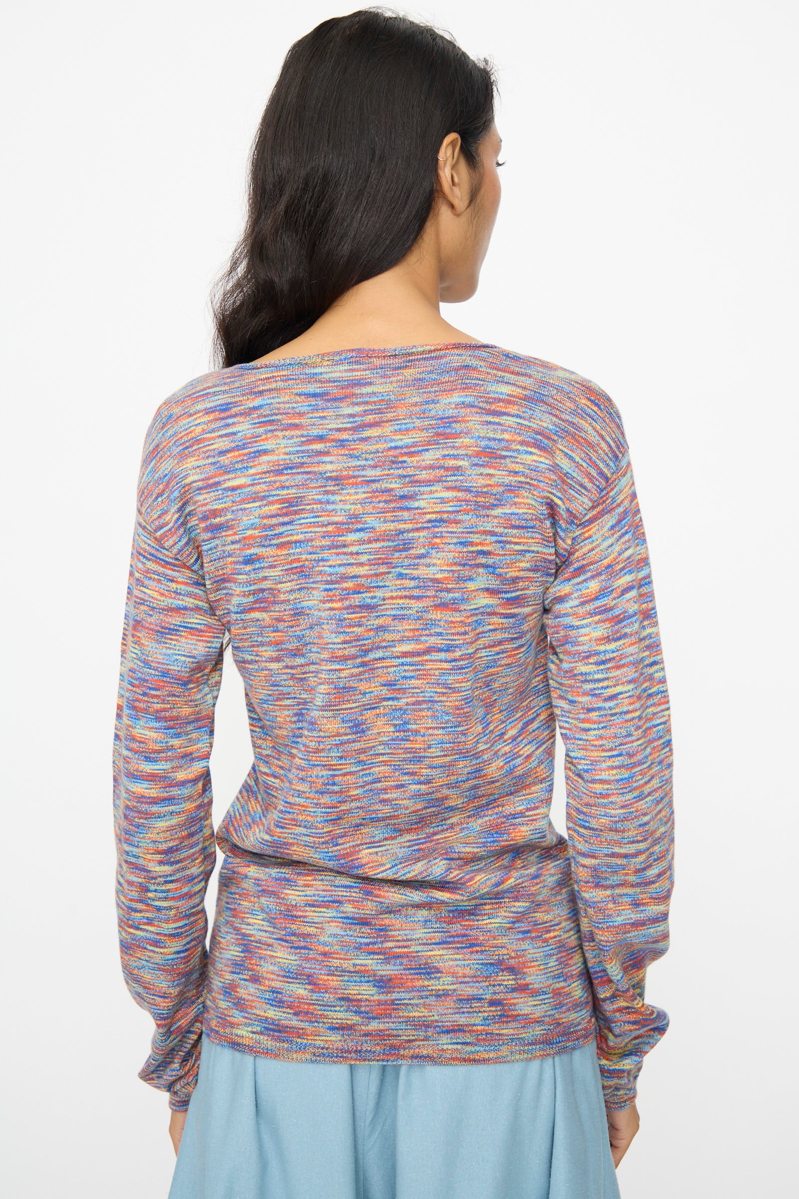 Flute Long Sleeve in Multicolored - Image 6