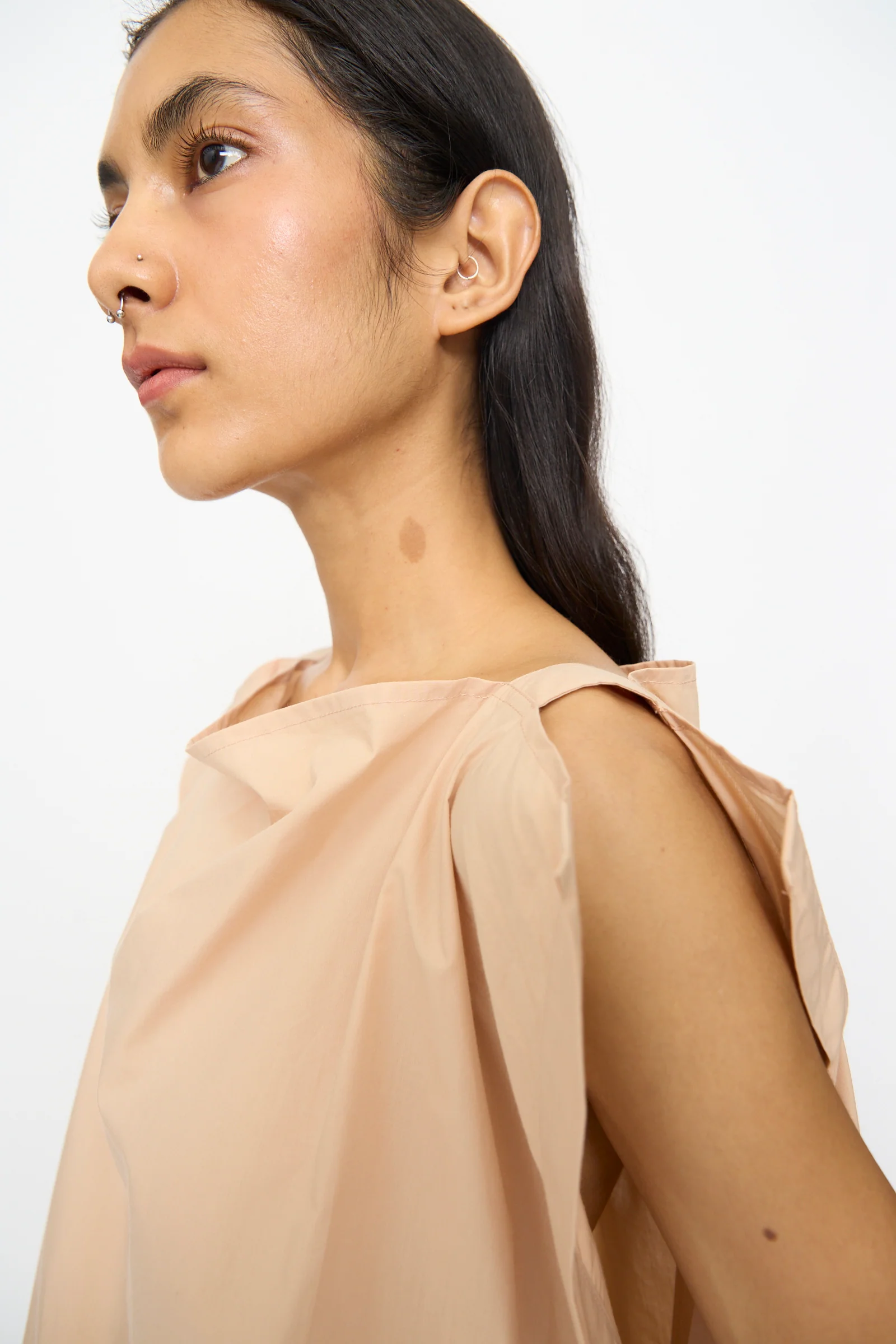 Part Dress in Andradita Sand - Image 3