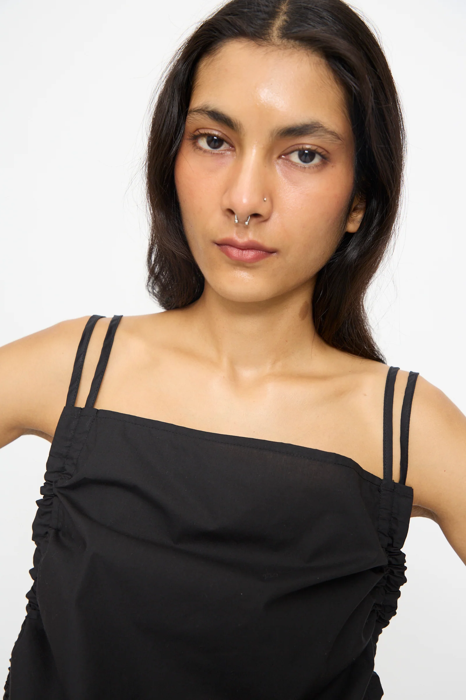 Pictorial Top in Black - Image 3
