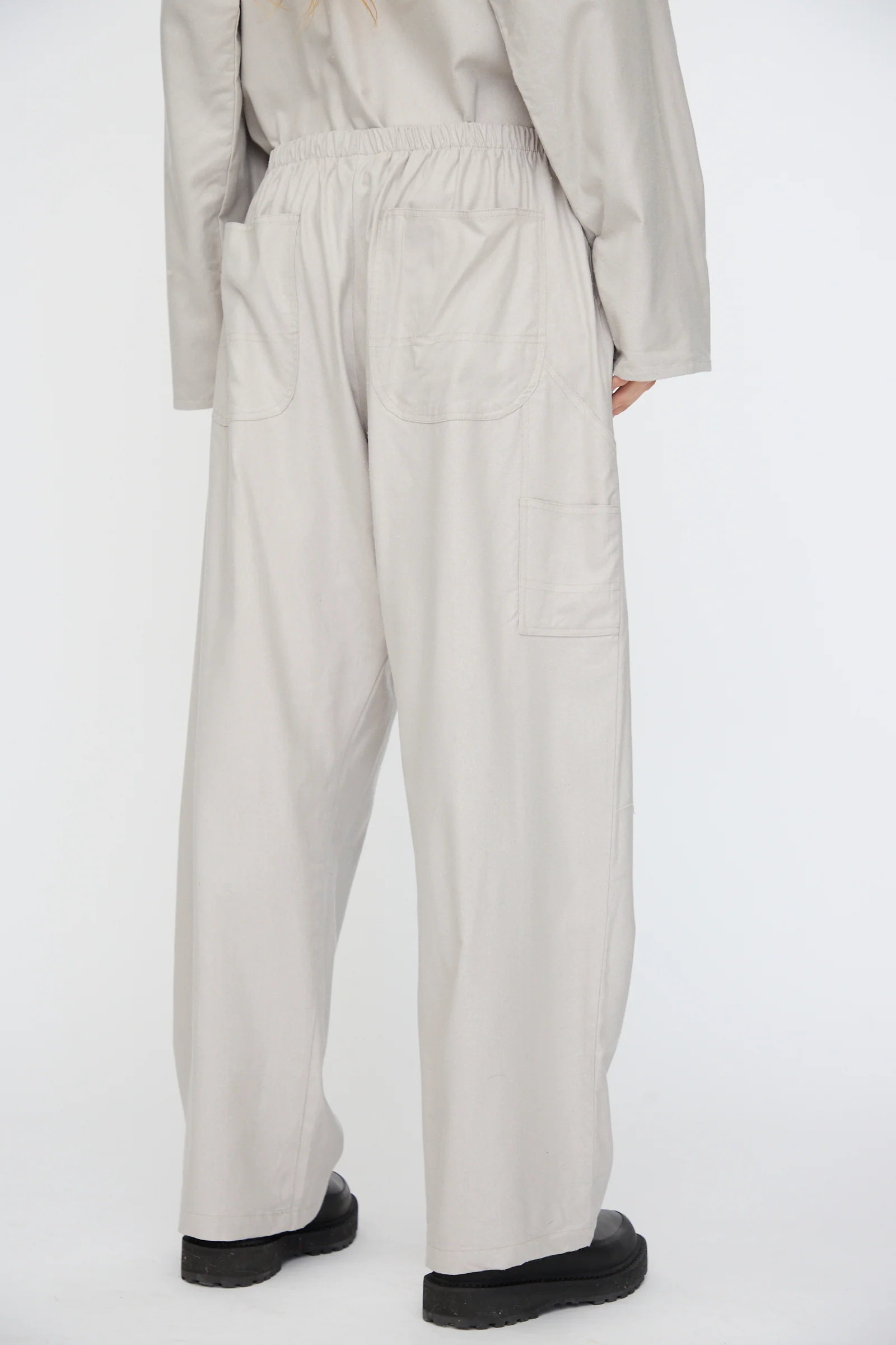 Wild Silk Gren Pant in Prun Grey - Image 6