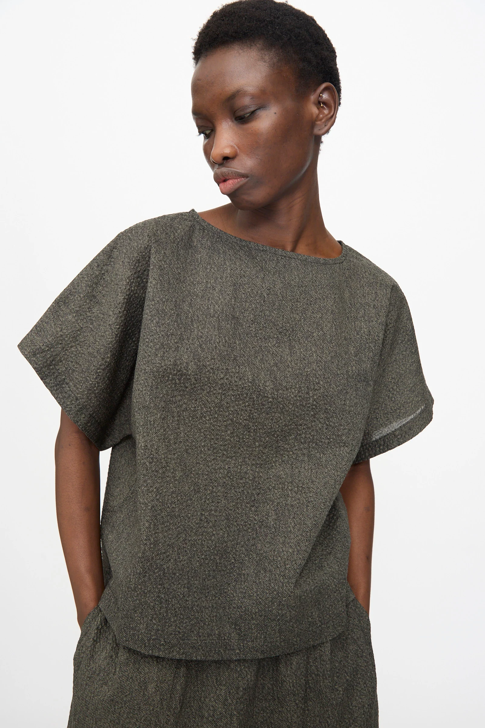 Box Top with Micro Wave Texture in Steel - Image 3