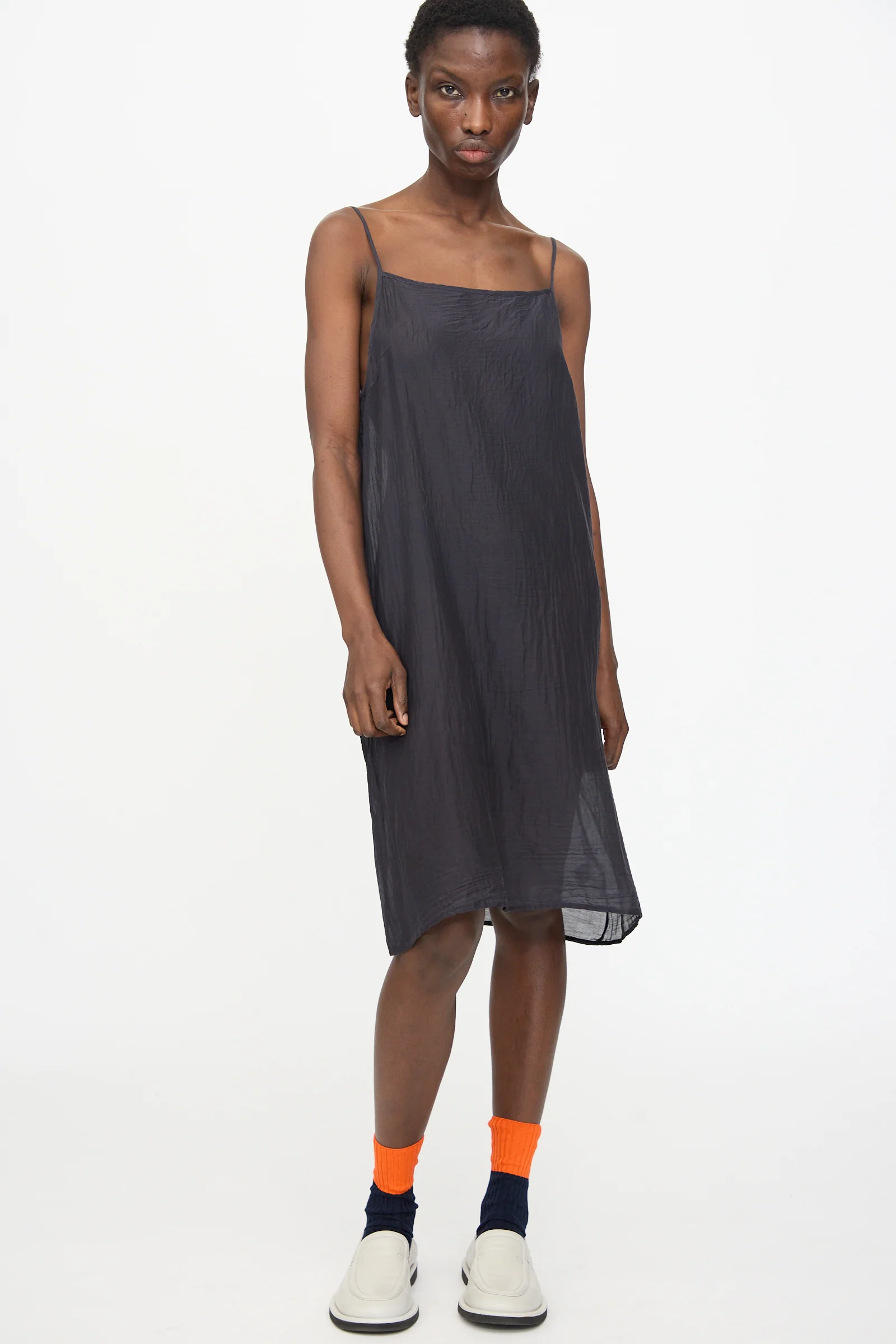 Cami Dress in Faded Black