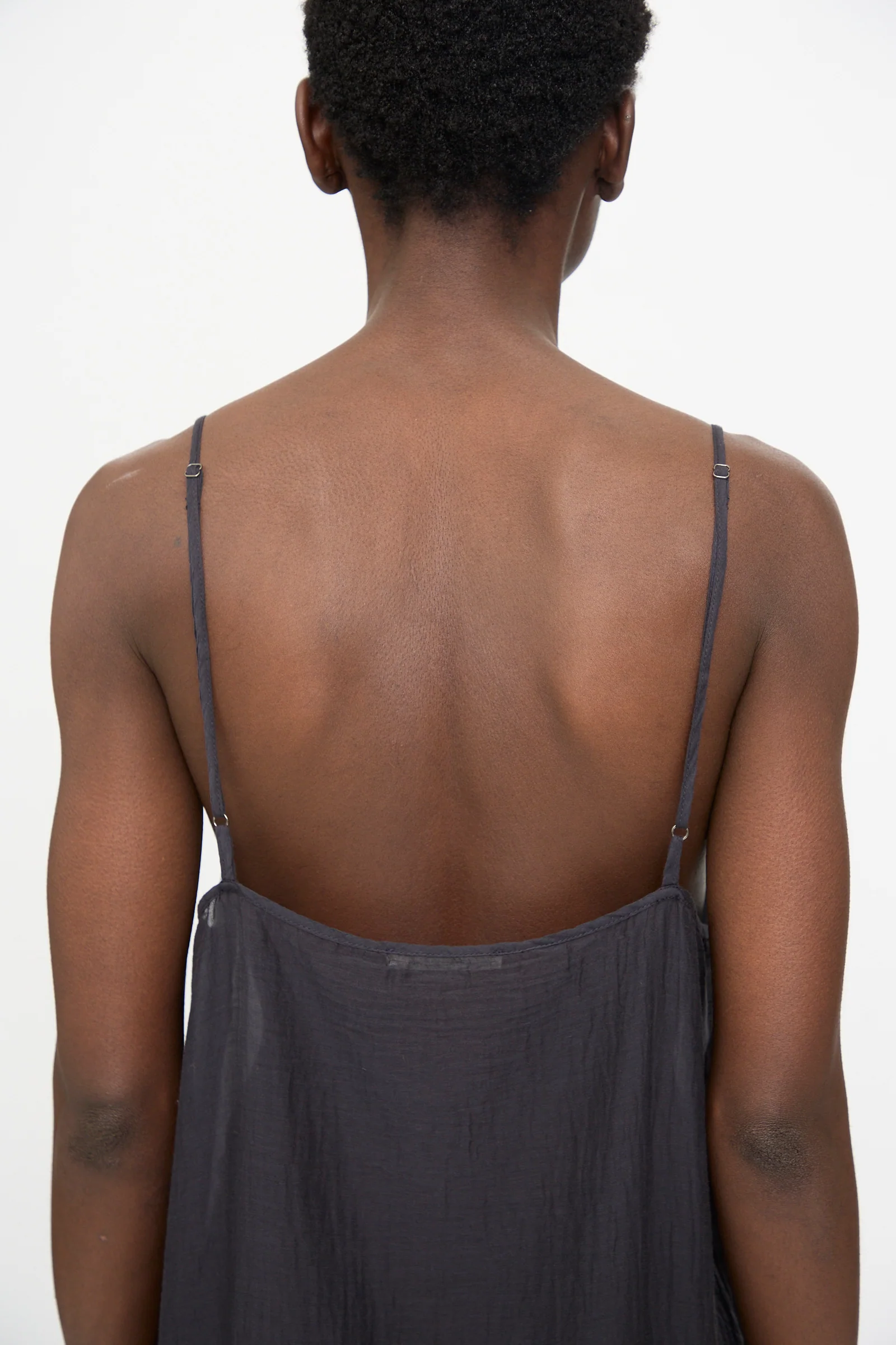 Cami Dress in Faded Black - Image 5
