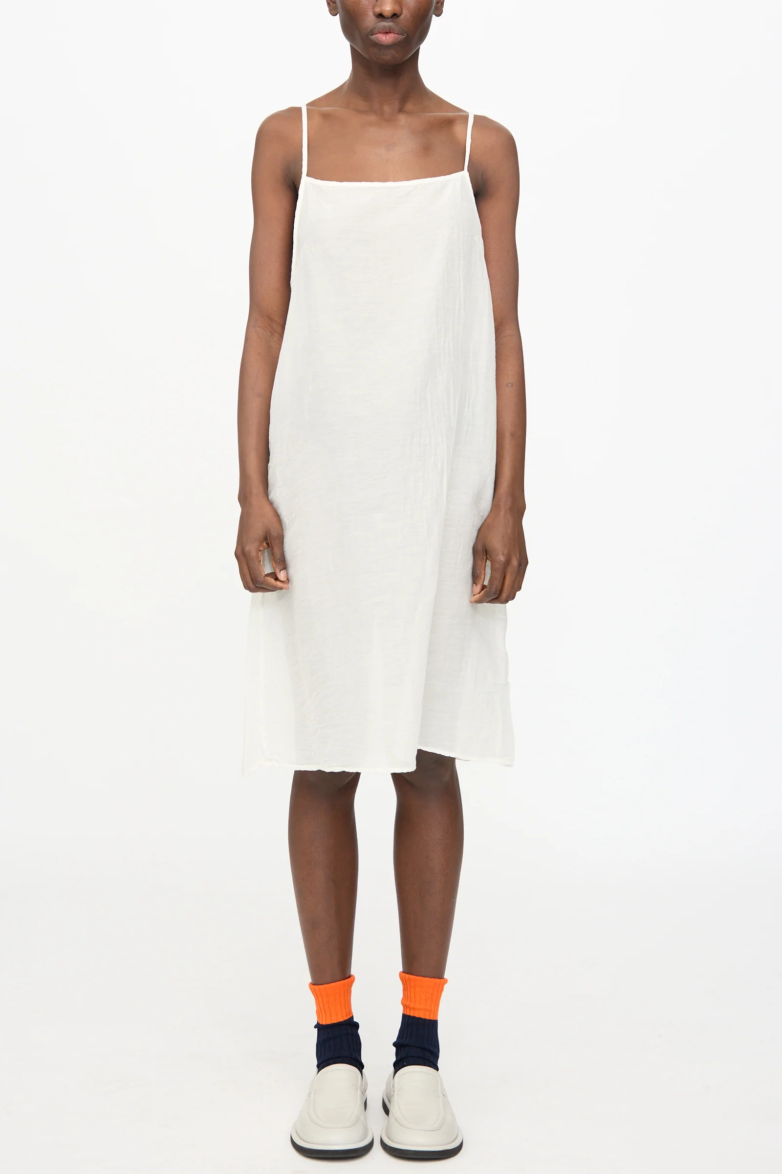 Cami Dress in White - Image 2