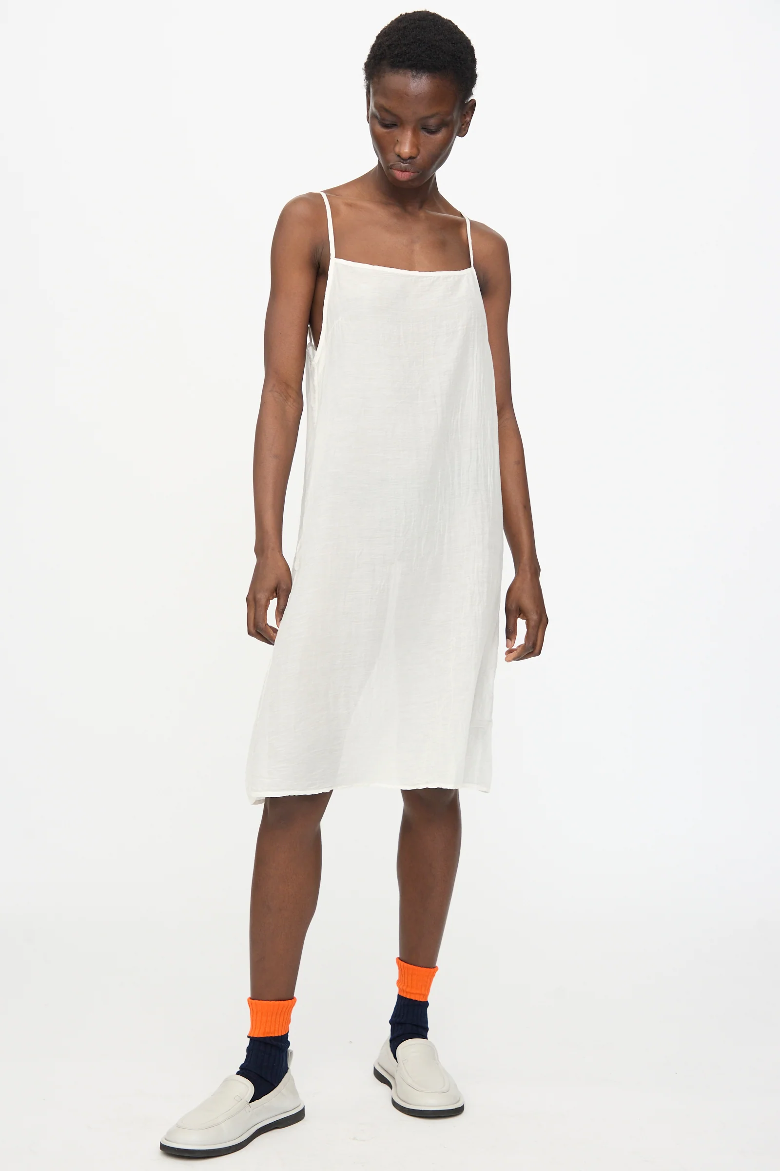 Cami Dress in White - Image 4