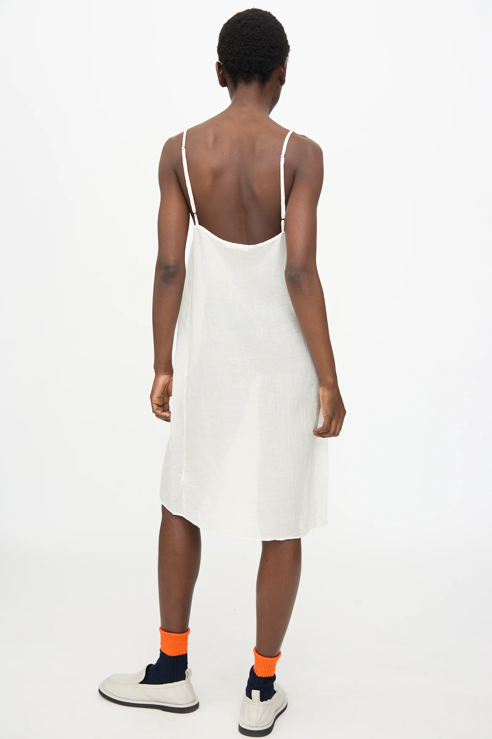 Cami Dress in White - Image 5