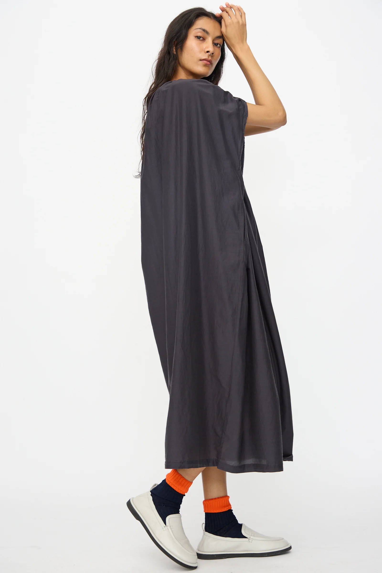 Mont Blanc Dress in Faded Black - Image 4
