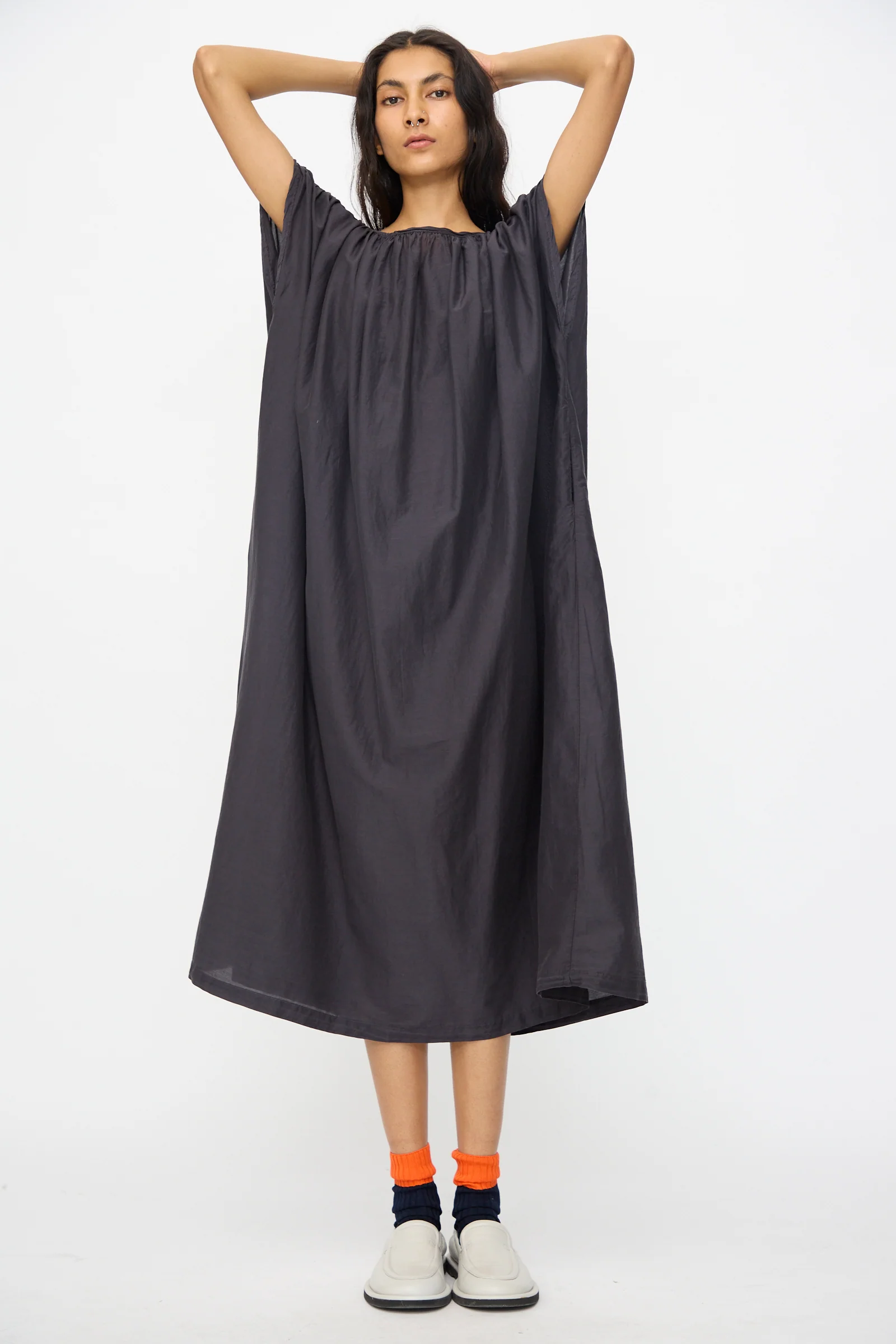 Mont Blanc Dress in Faded Black - Image 5