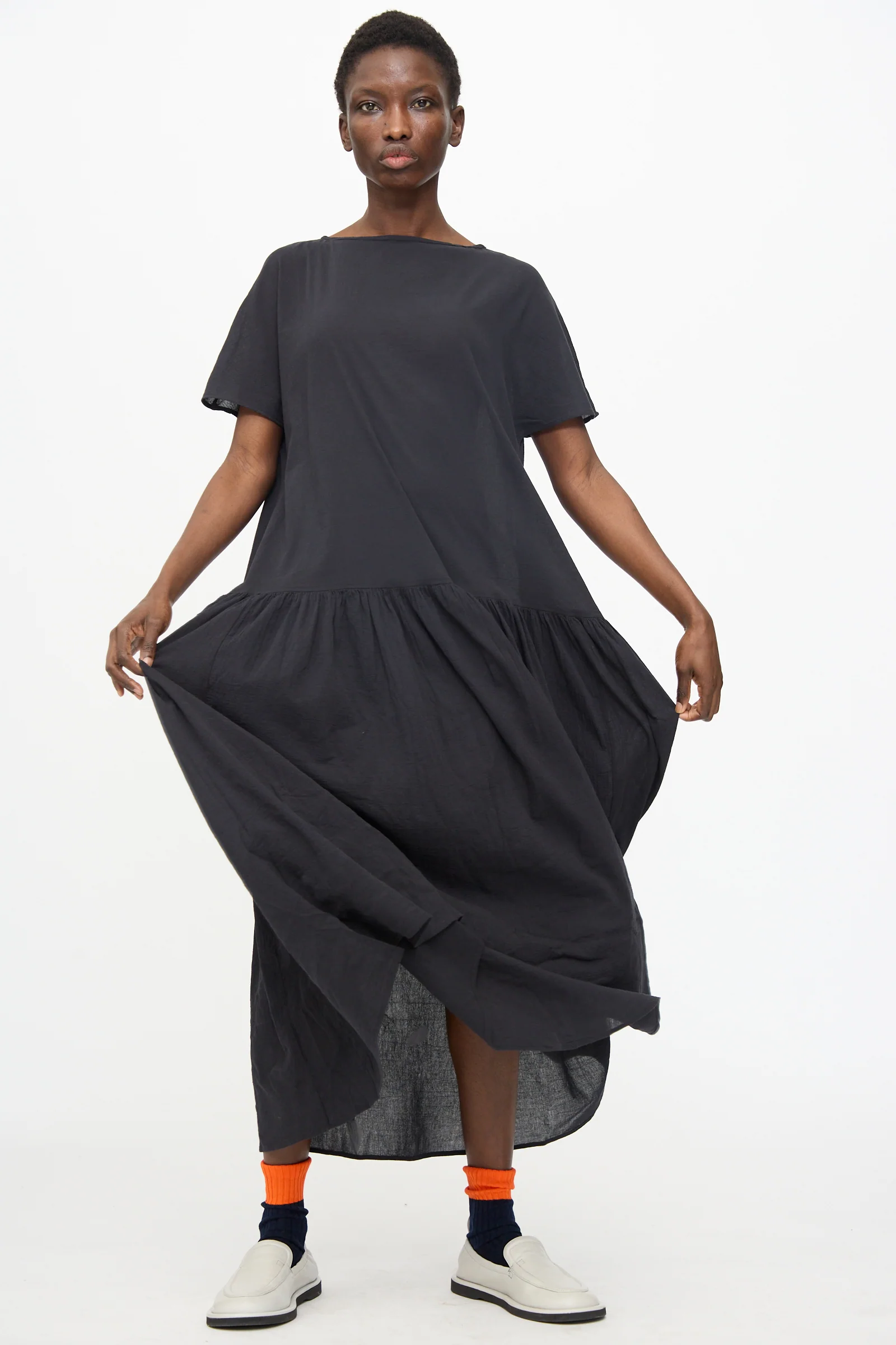 New Easy Dress in Sumi Black - Image 6
