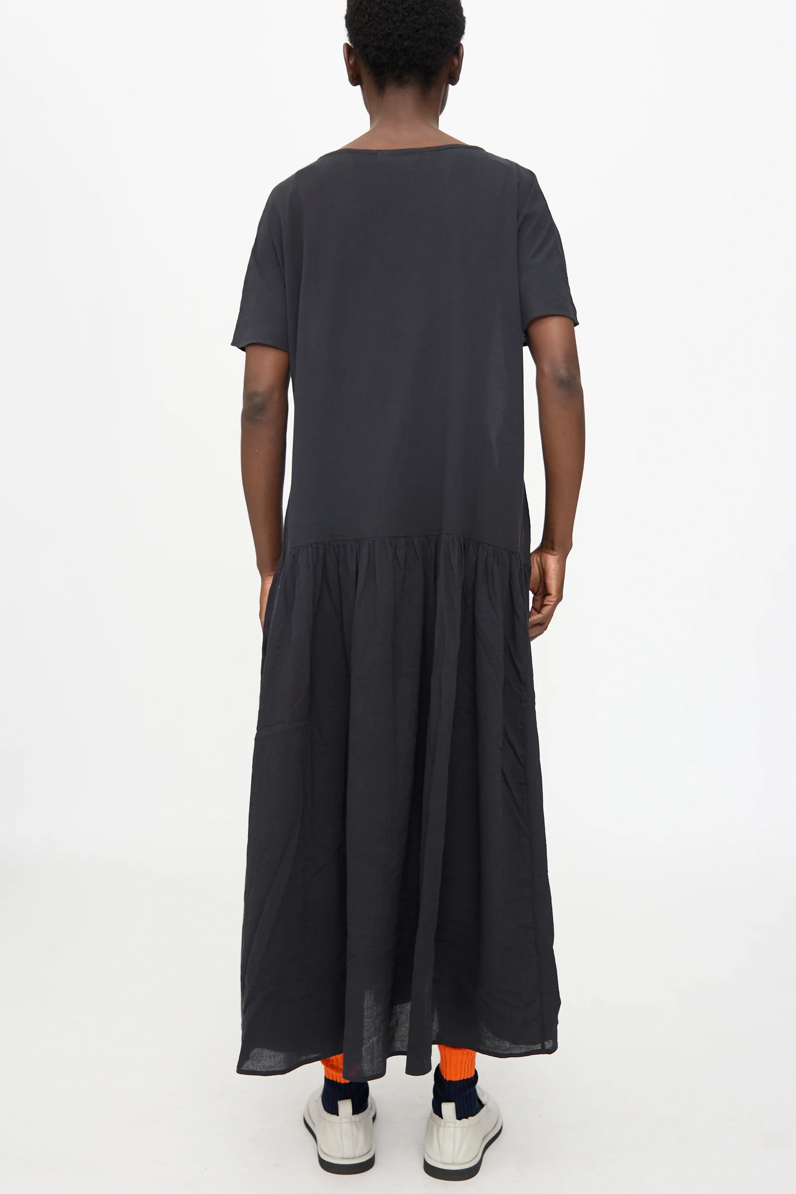 New Easy Dress in Sumi Black - Image 8