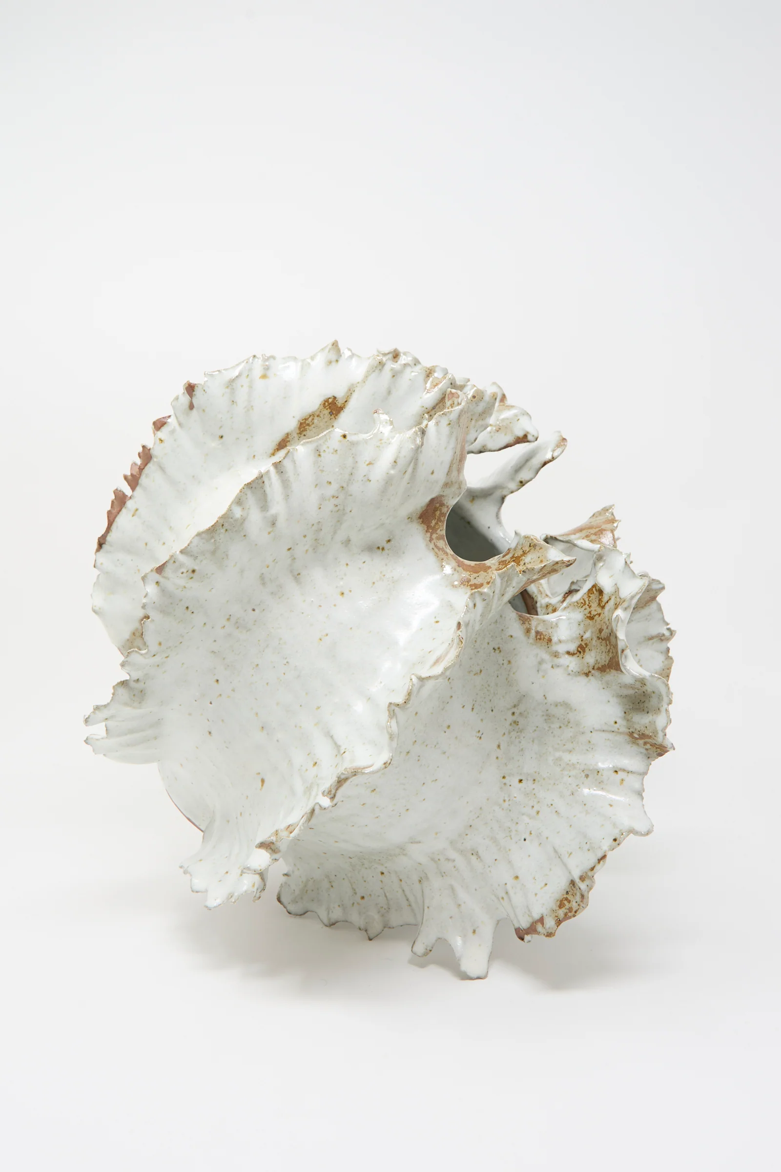 Wild Petals N.4 Vase in White - Image 3