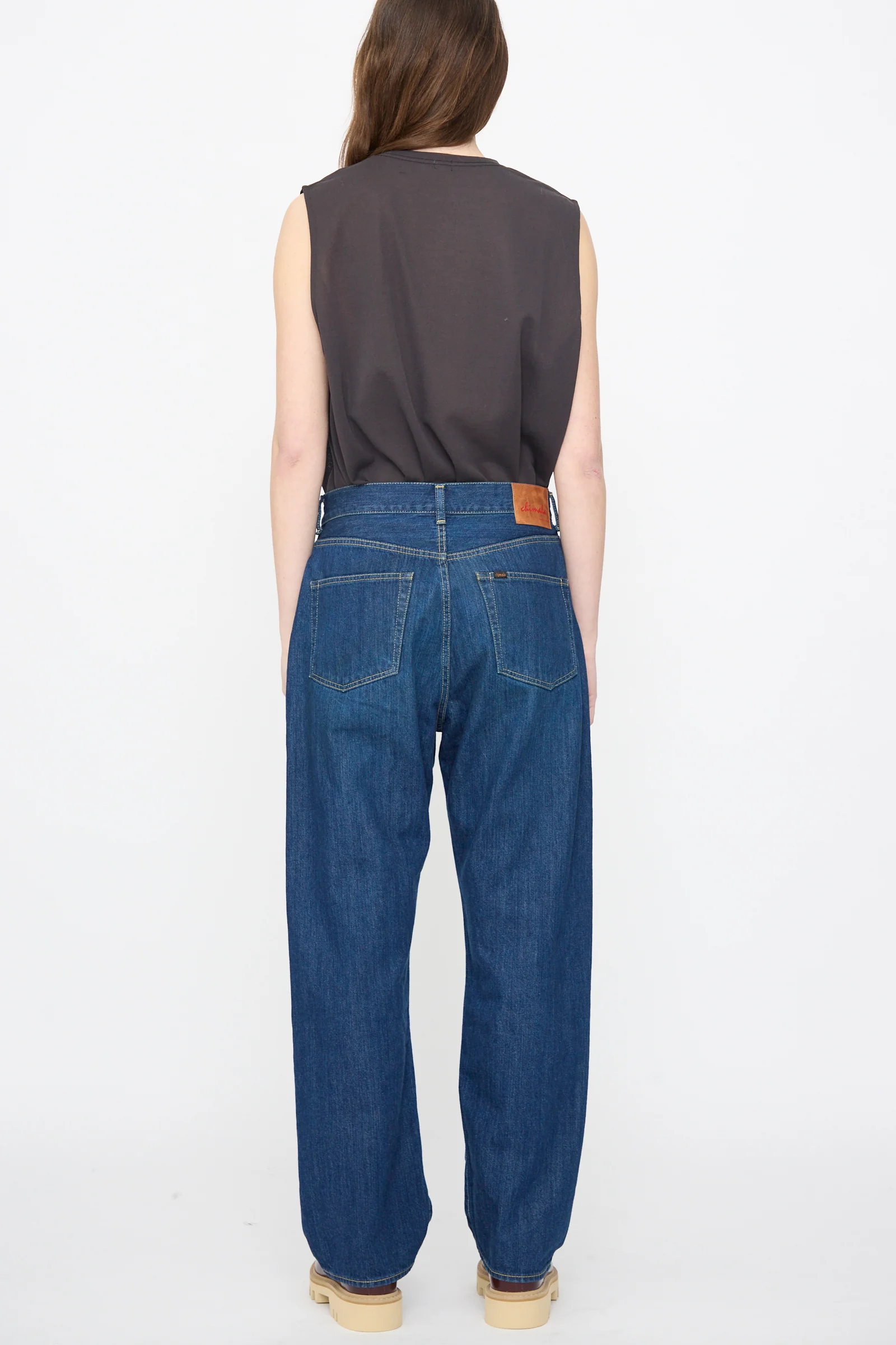 13oz Selvedge Denim Monroe Cut in Dark Wash - Image 8