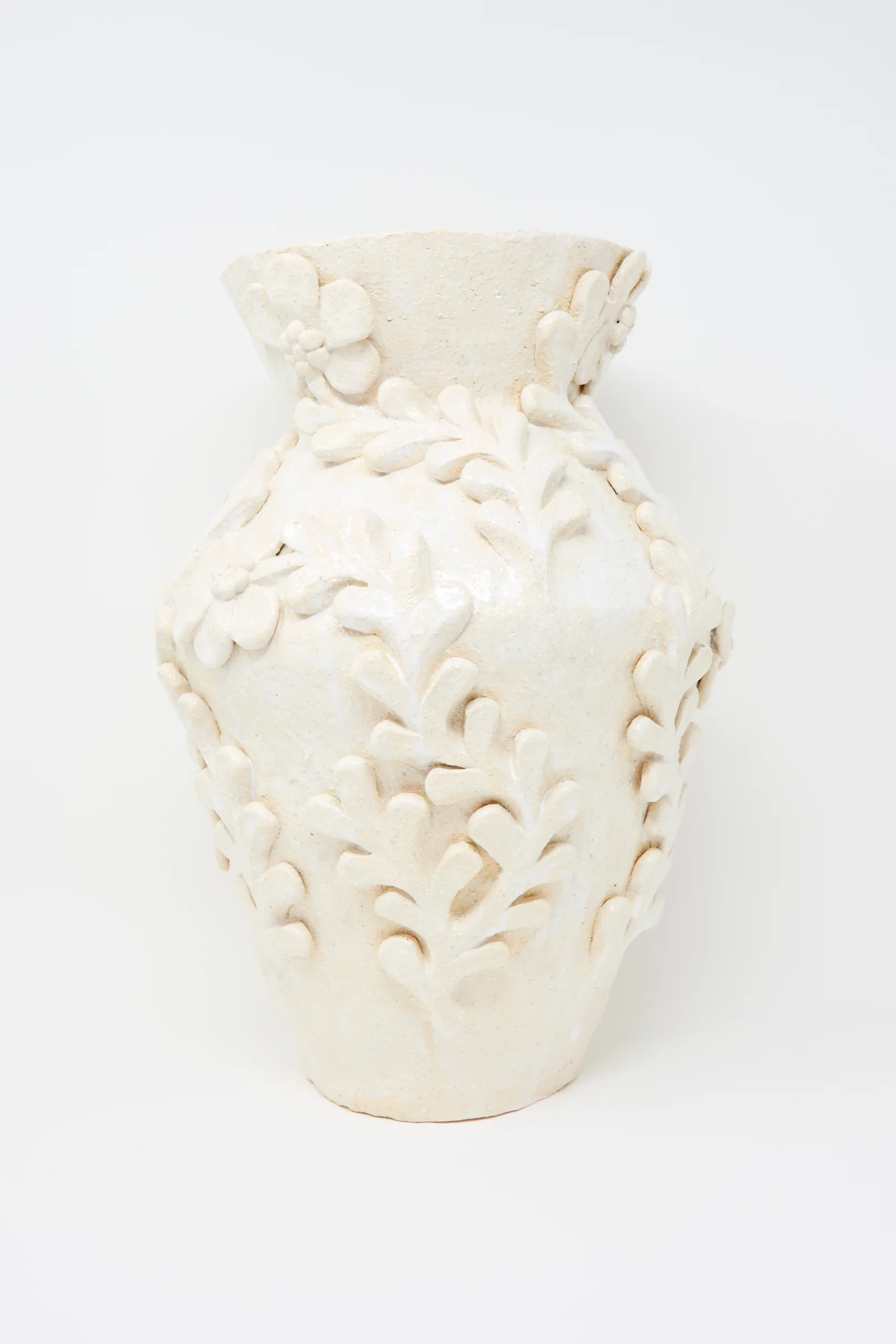Le Jardin Blanc Tall Amphora Vase