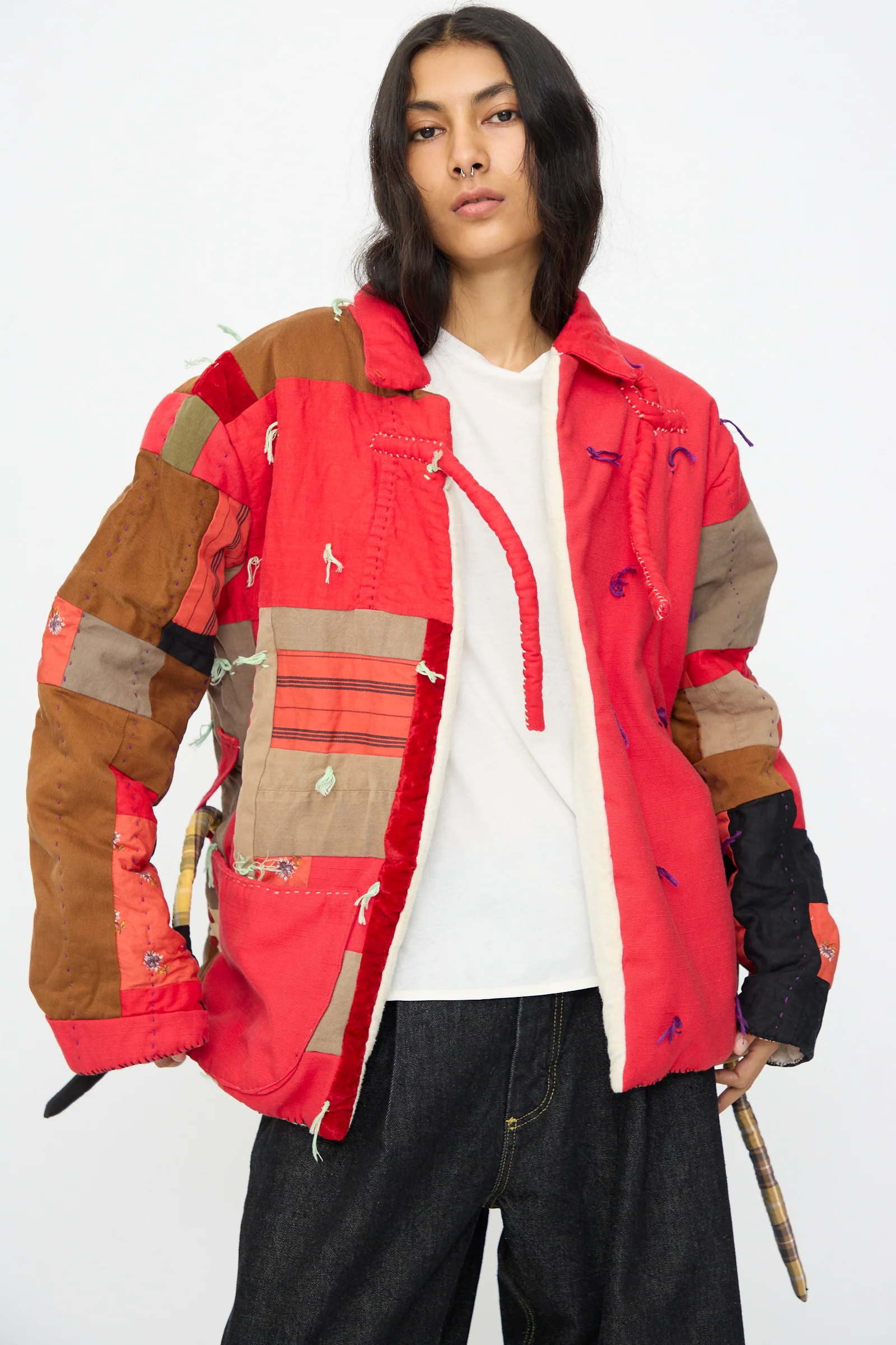 Red Assembly Coat II - Image 7