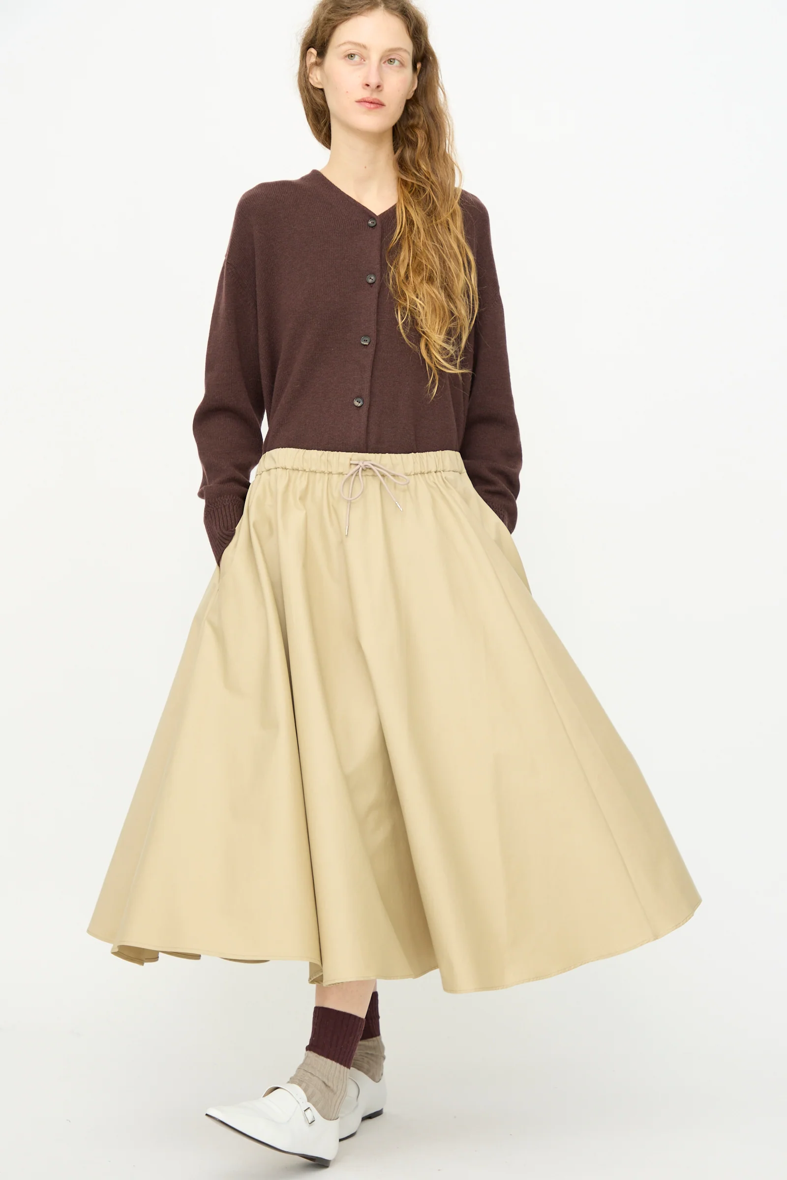 Technical Skirt in Camel - Image 2