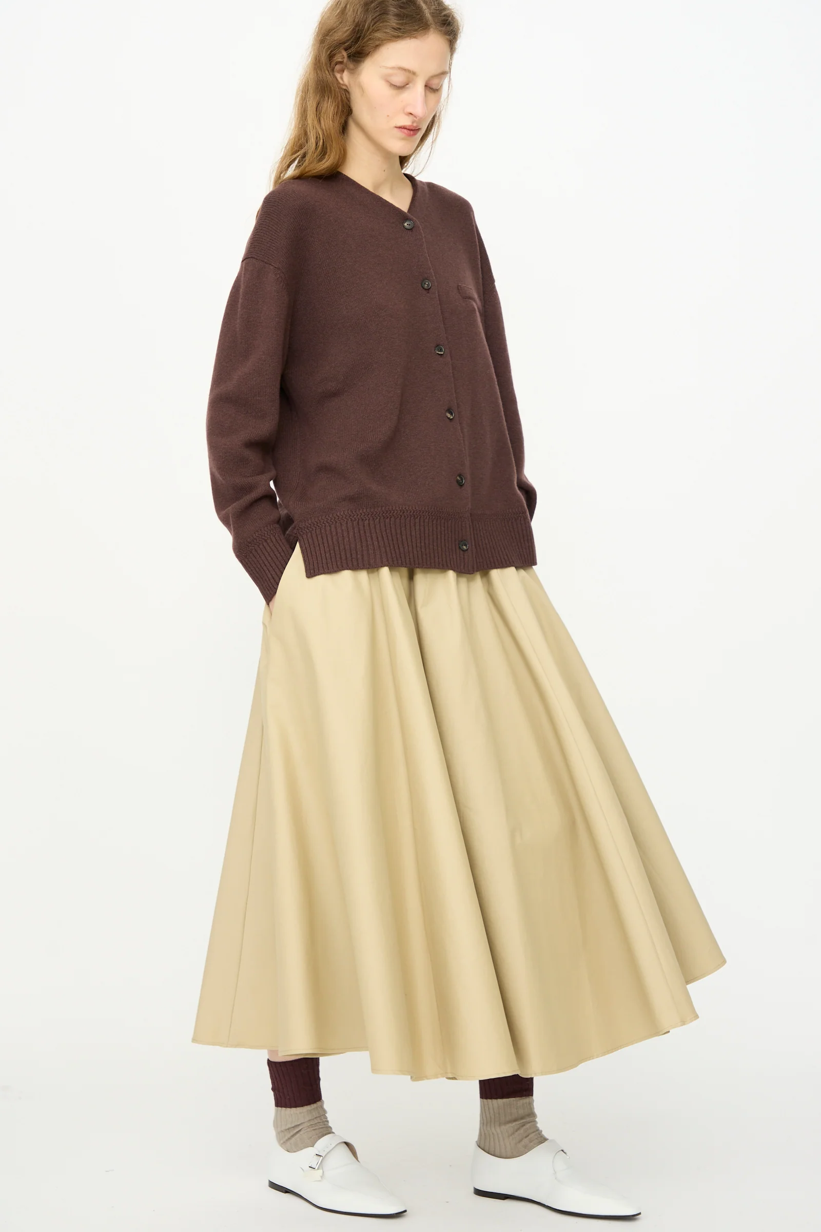 Technical Skirt in Camel - Image 5