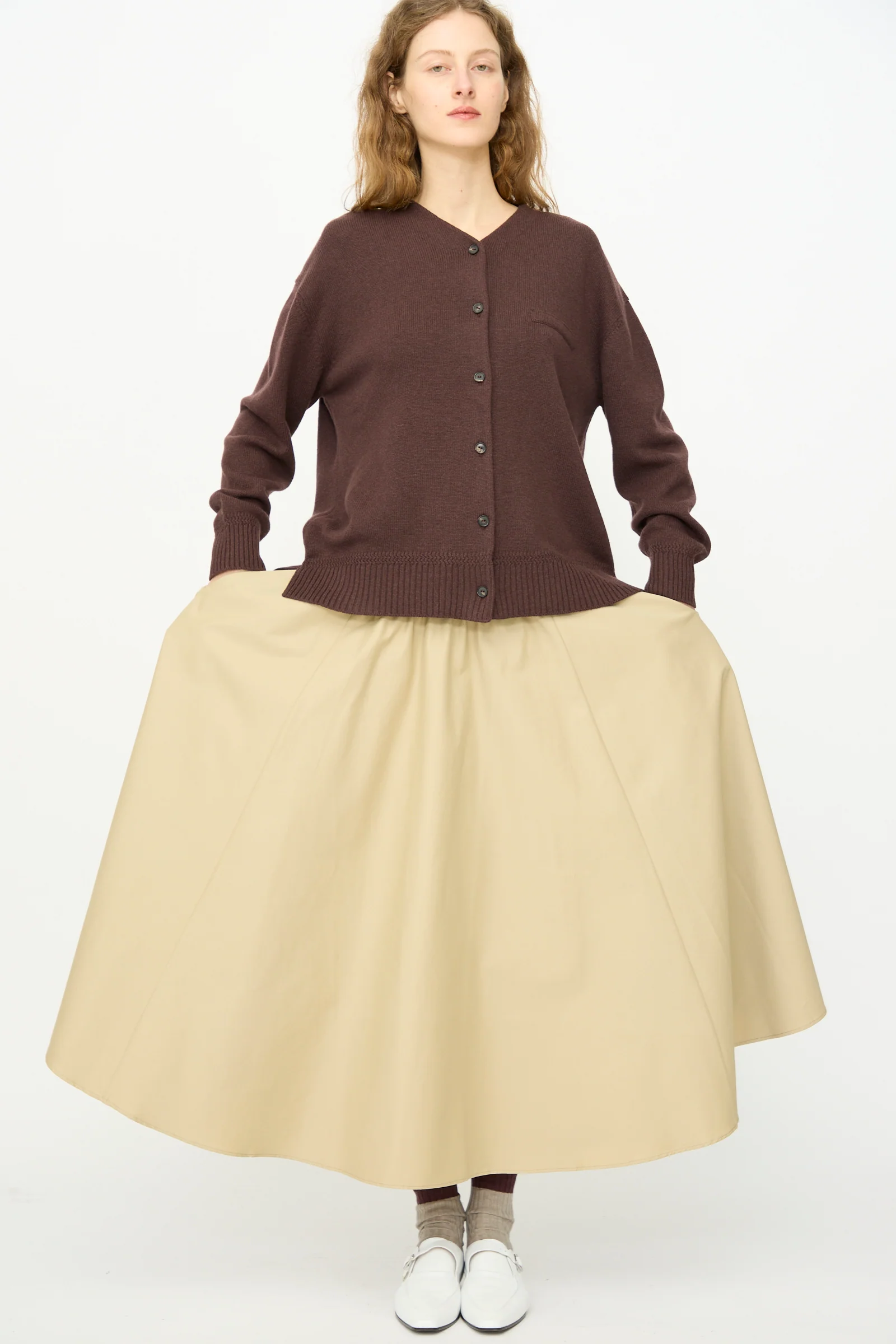 Technical Skirt in Camel - Image 6