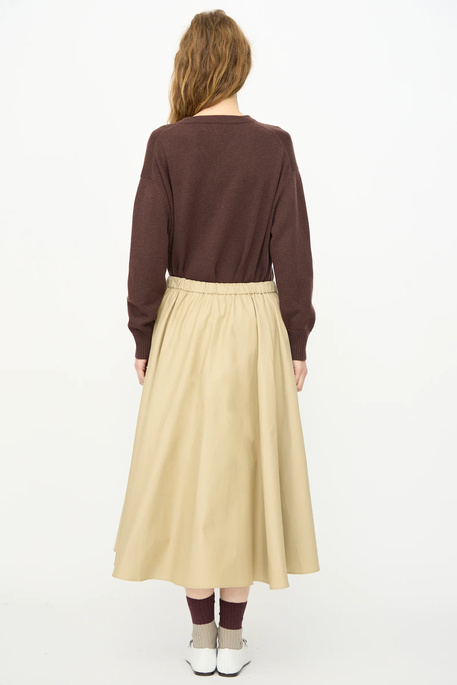 Technical Skirt in Camel - Image 8