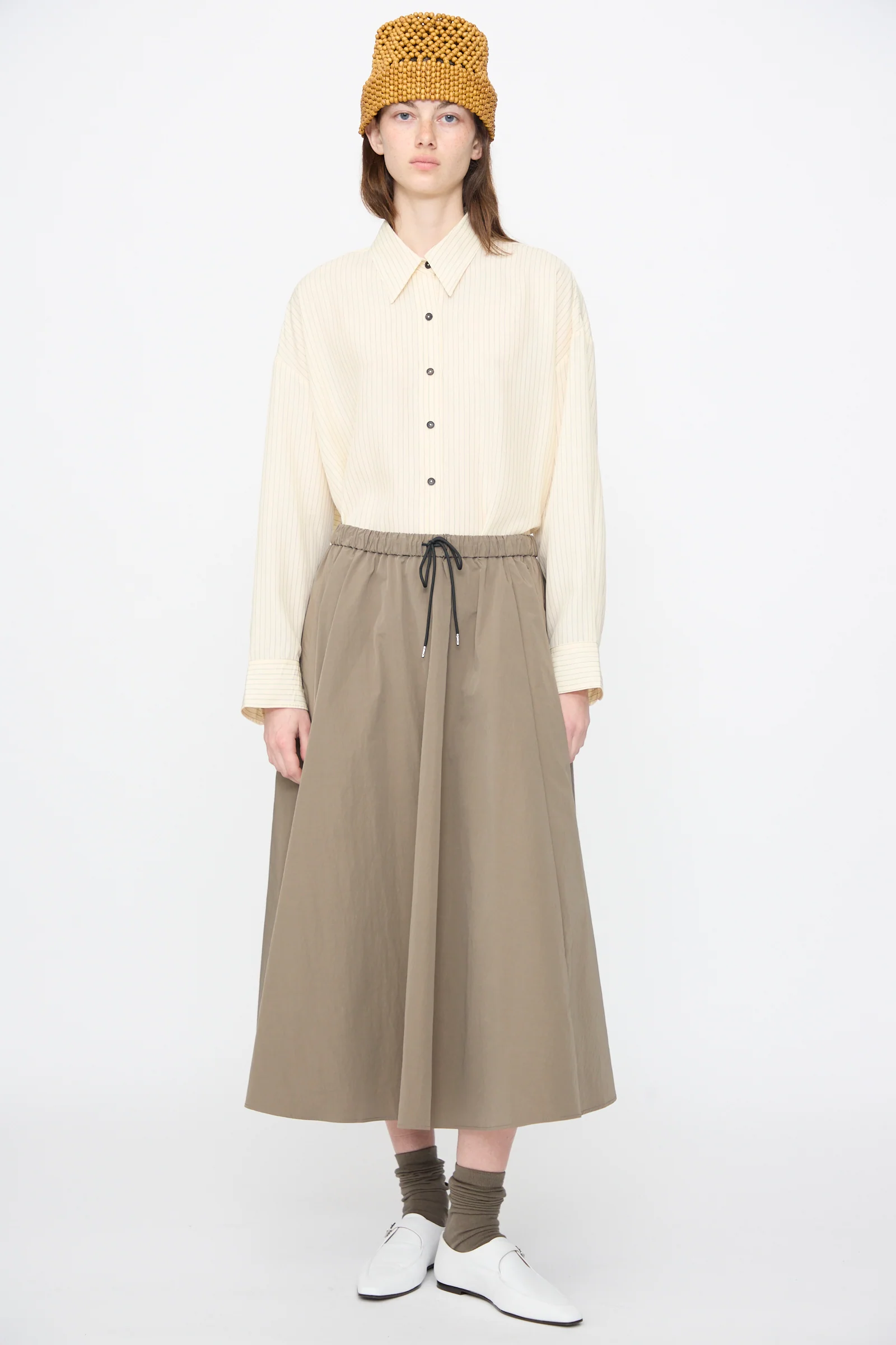 Technical Skirt in Vetiver - Image 4