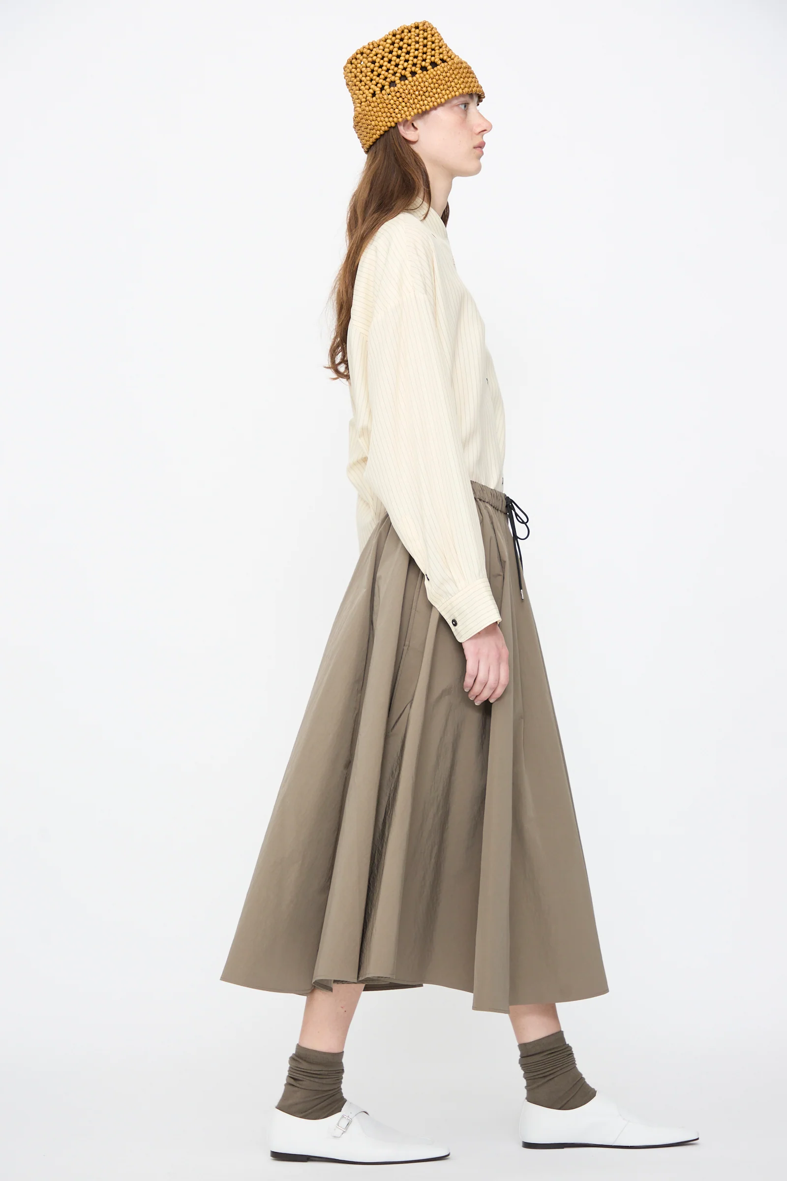 Technical Skirt in Vetiver - Image 6