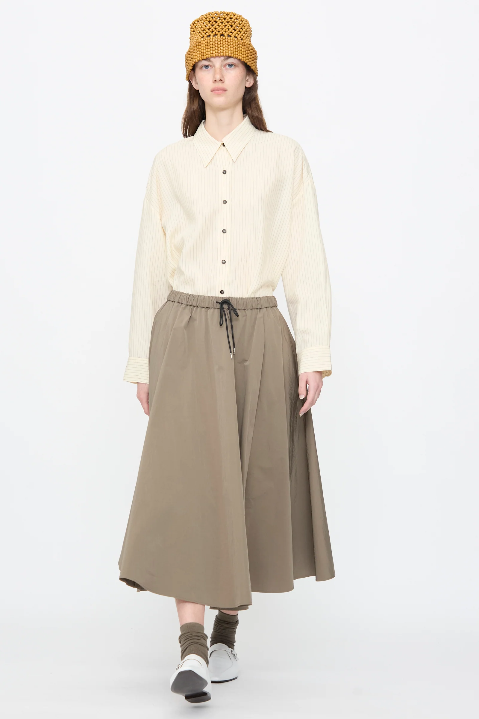 Technical Skirt in Vetiver - Image 7