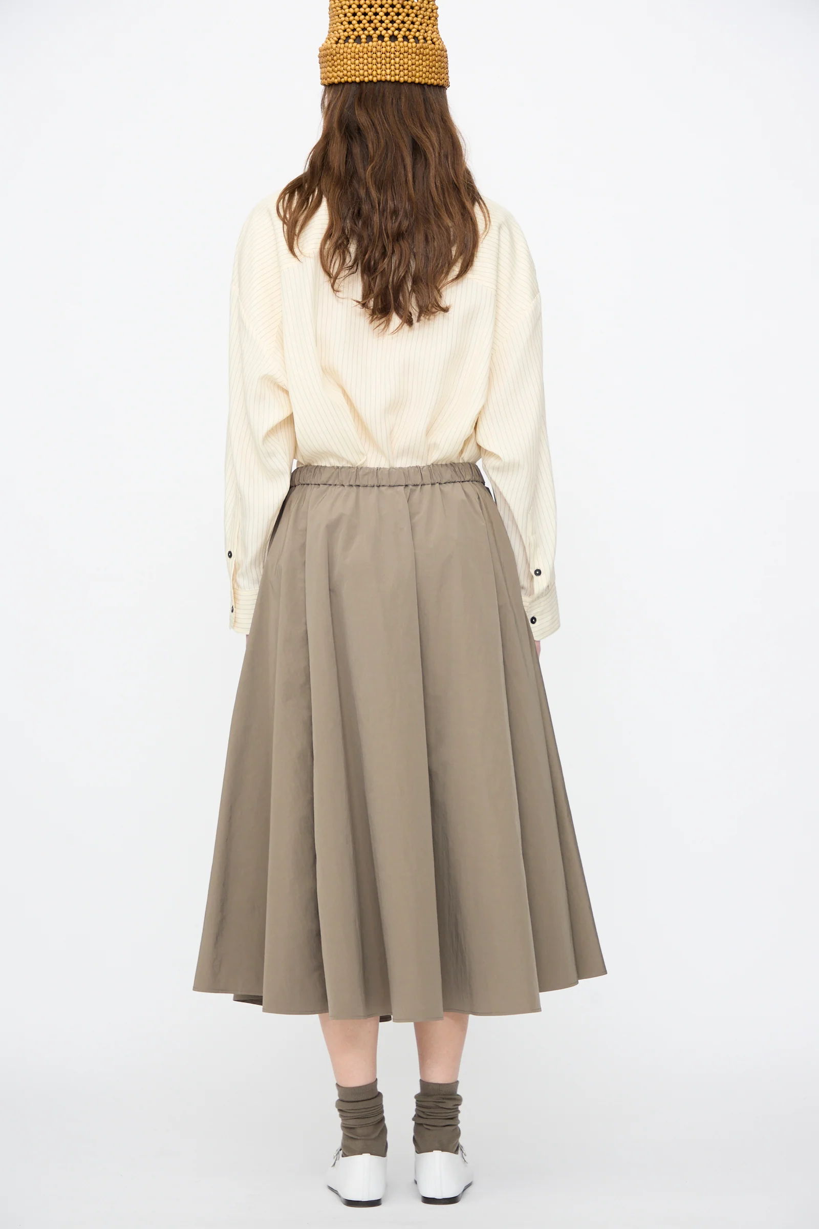 Technical Skirt in Vetiver - Image 8